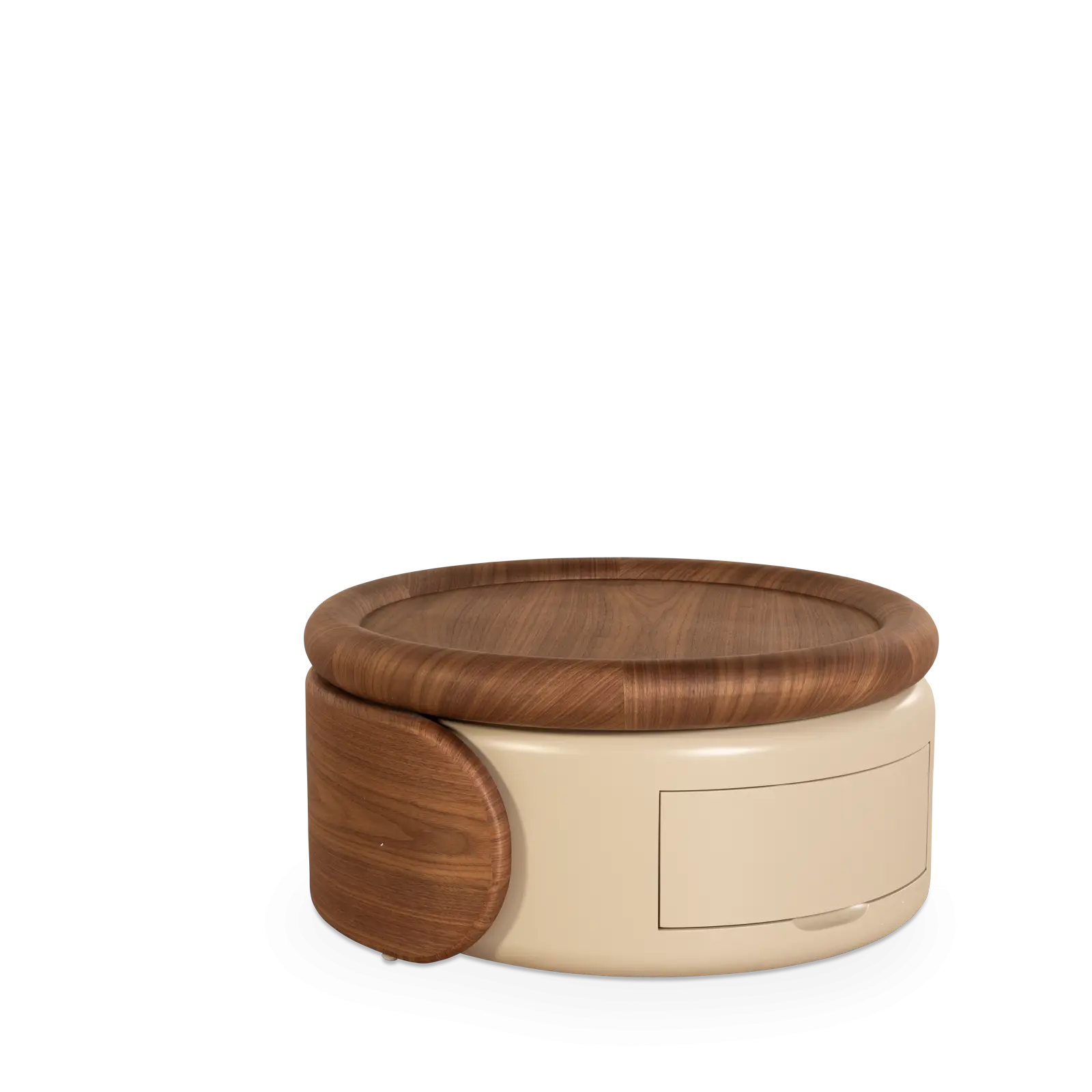 Salontafel Otello - Walnoot + Khaki