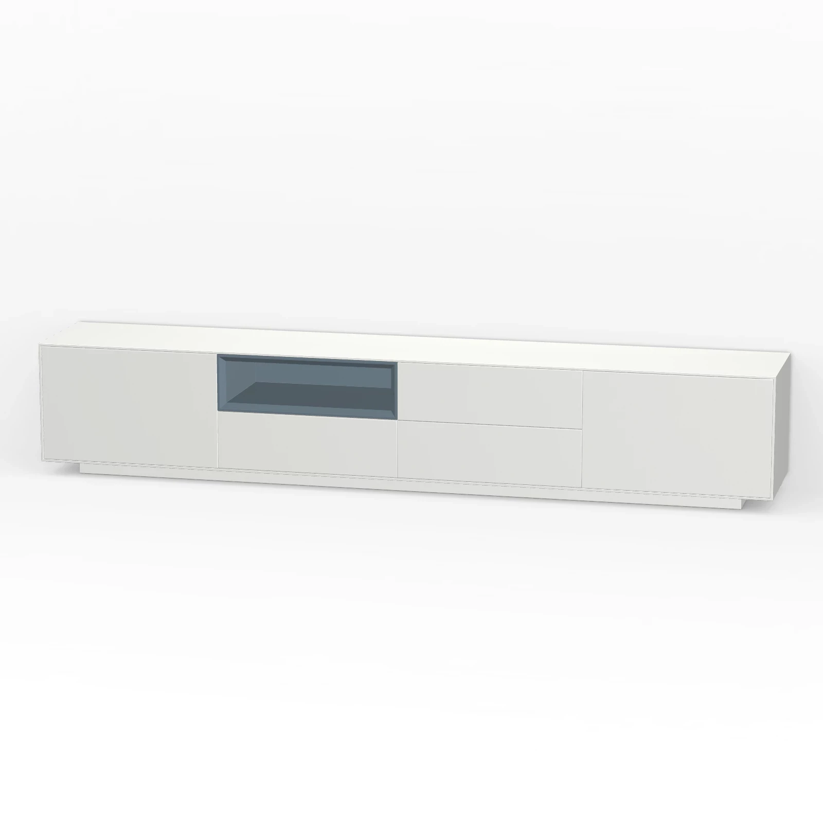 TV Meubel Signal White 240cm Plint