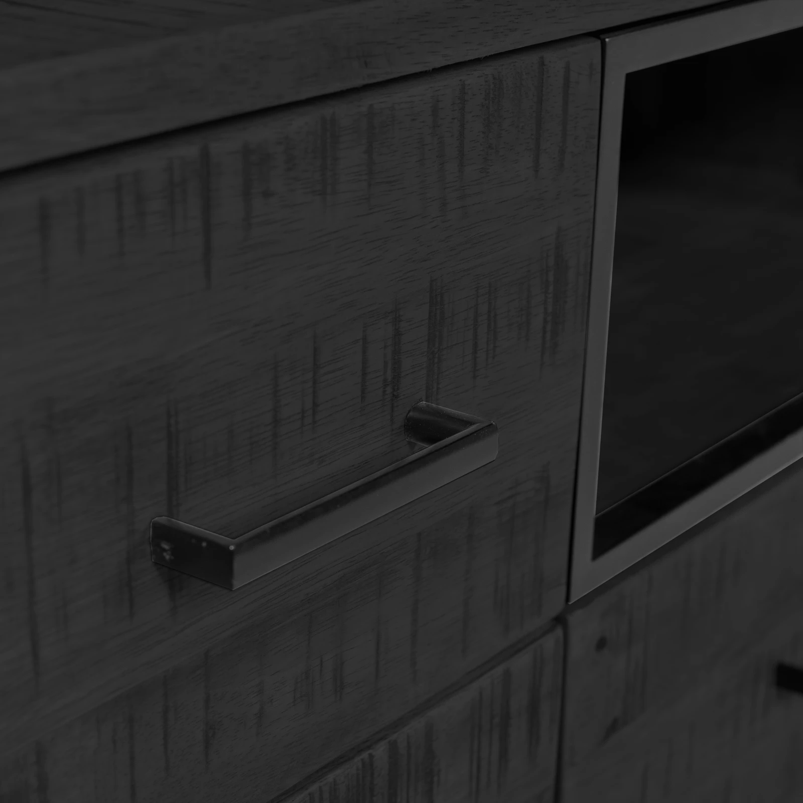 Tv meubel (185cm) Panama - Zwart