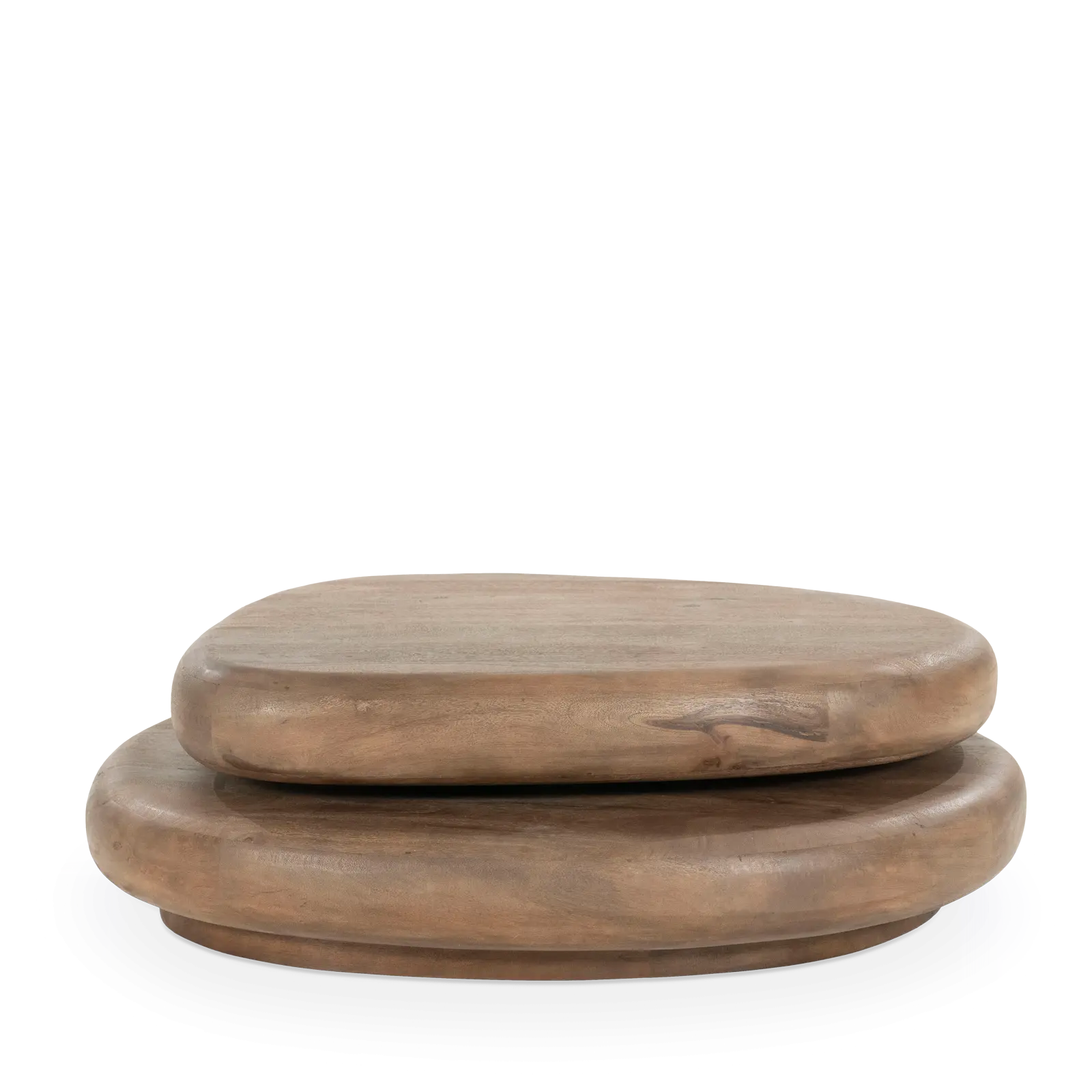 Salontafel Kabo - 100x80 cm - draaibaar - Mangohout Bruin