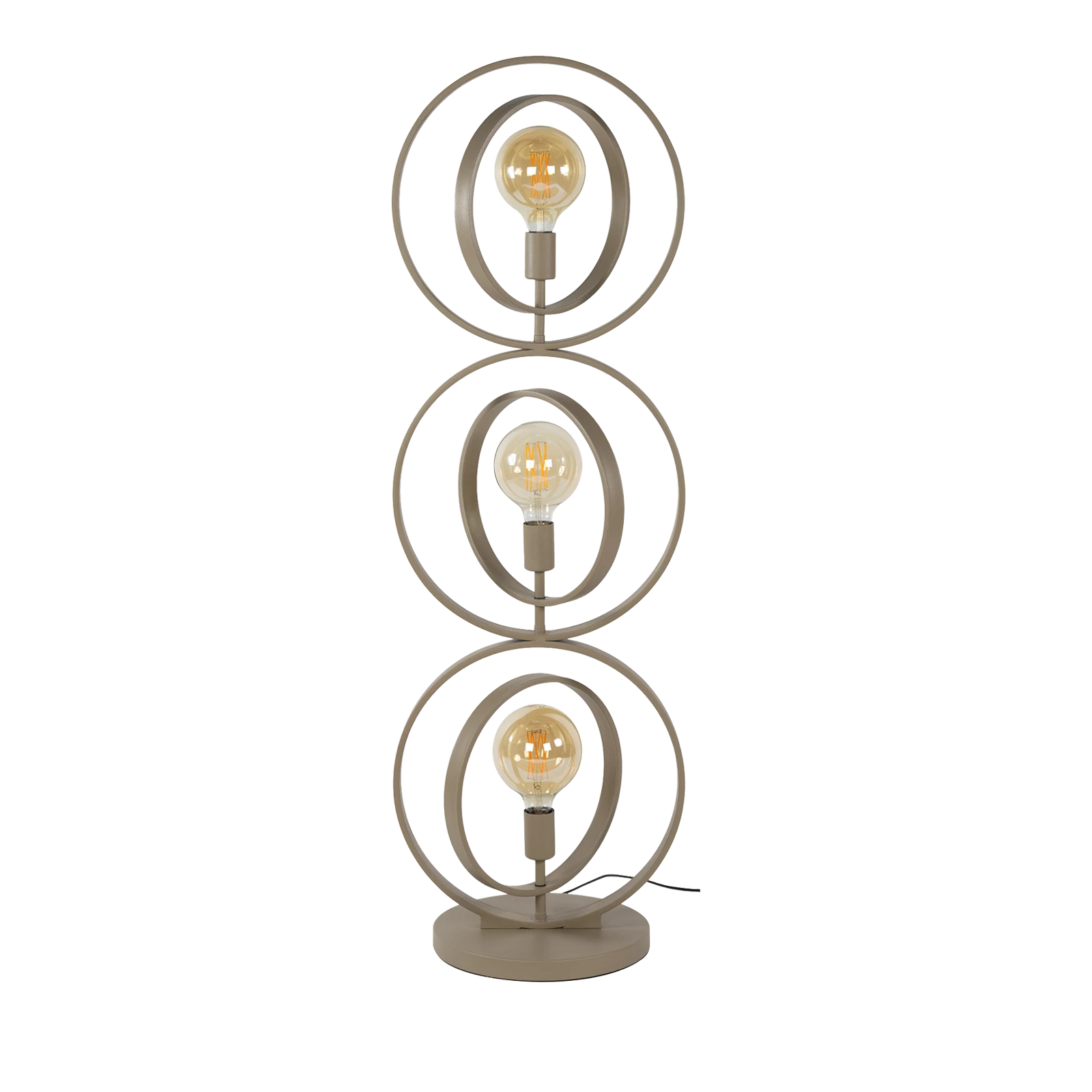 Vloerlamp Turn Around (3 lichts) - Beige