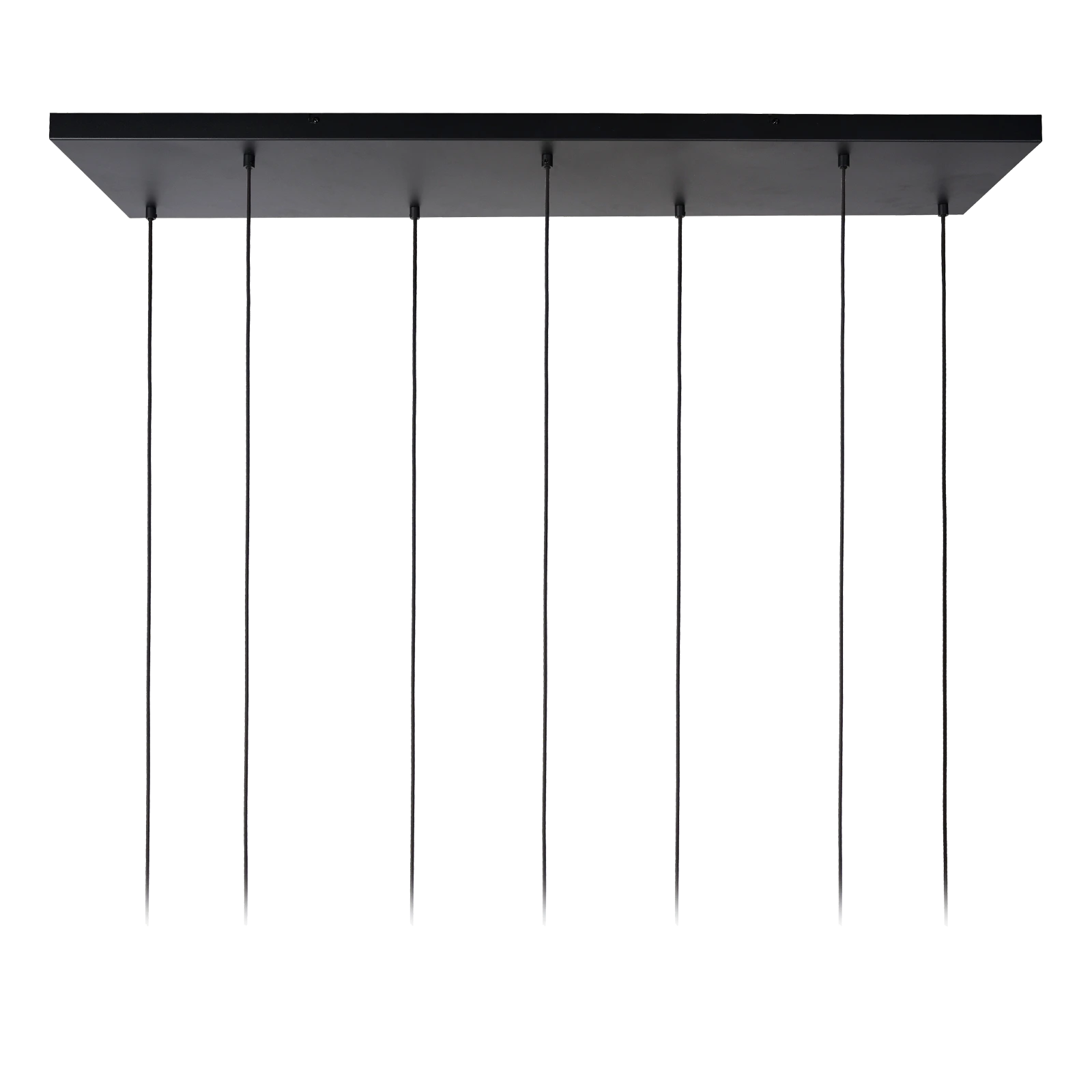Hanglamp (7 lichts) Maloto - Amber