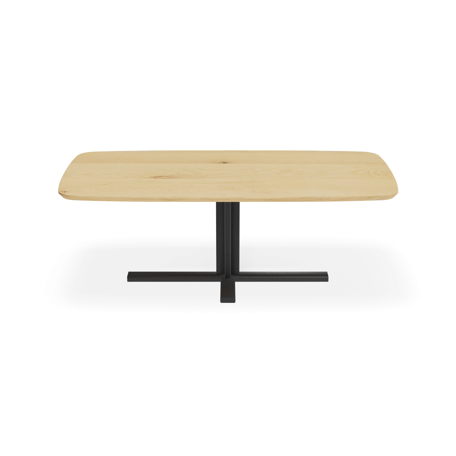 Eettafel Kolos - Deens Ovaal Eiken Nature White (220x110cm)