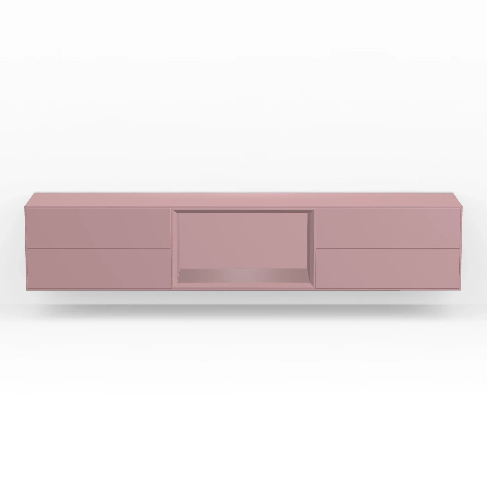 TV Meubel Retro Pink 200cm Zwevend