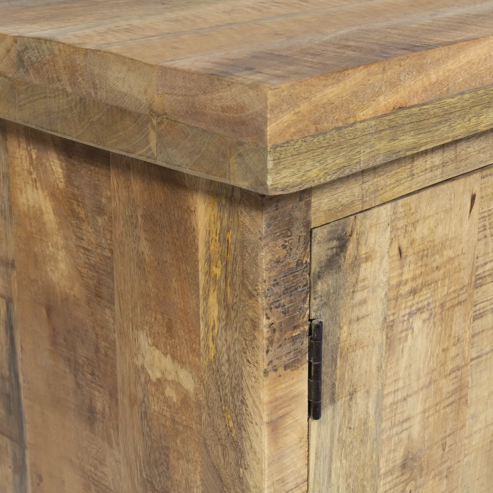 Dressoir Yucca - 180 cm - Mangohout Naturel - 2 deuren, 3 laden