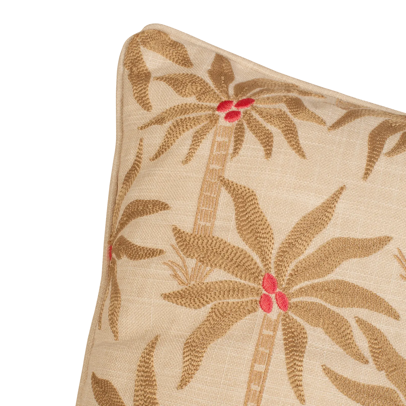 Sierkussen (45x45cm) Zenna Almond Buff