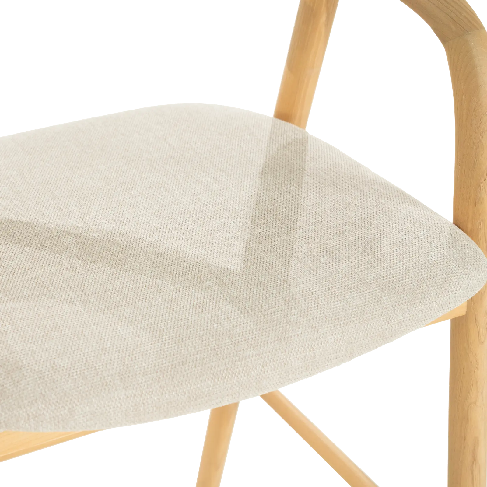 Barstoel Rayven - zithoogte 75 cm - Essenhout Naturel