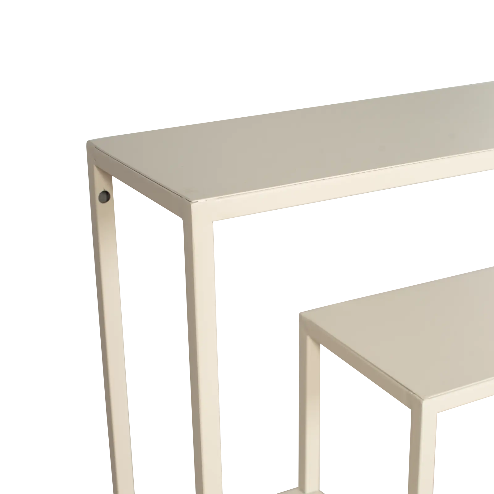 Wandrek Shea - 80x80 cm - metaal Beige