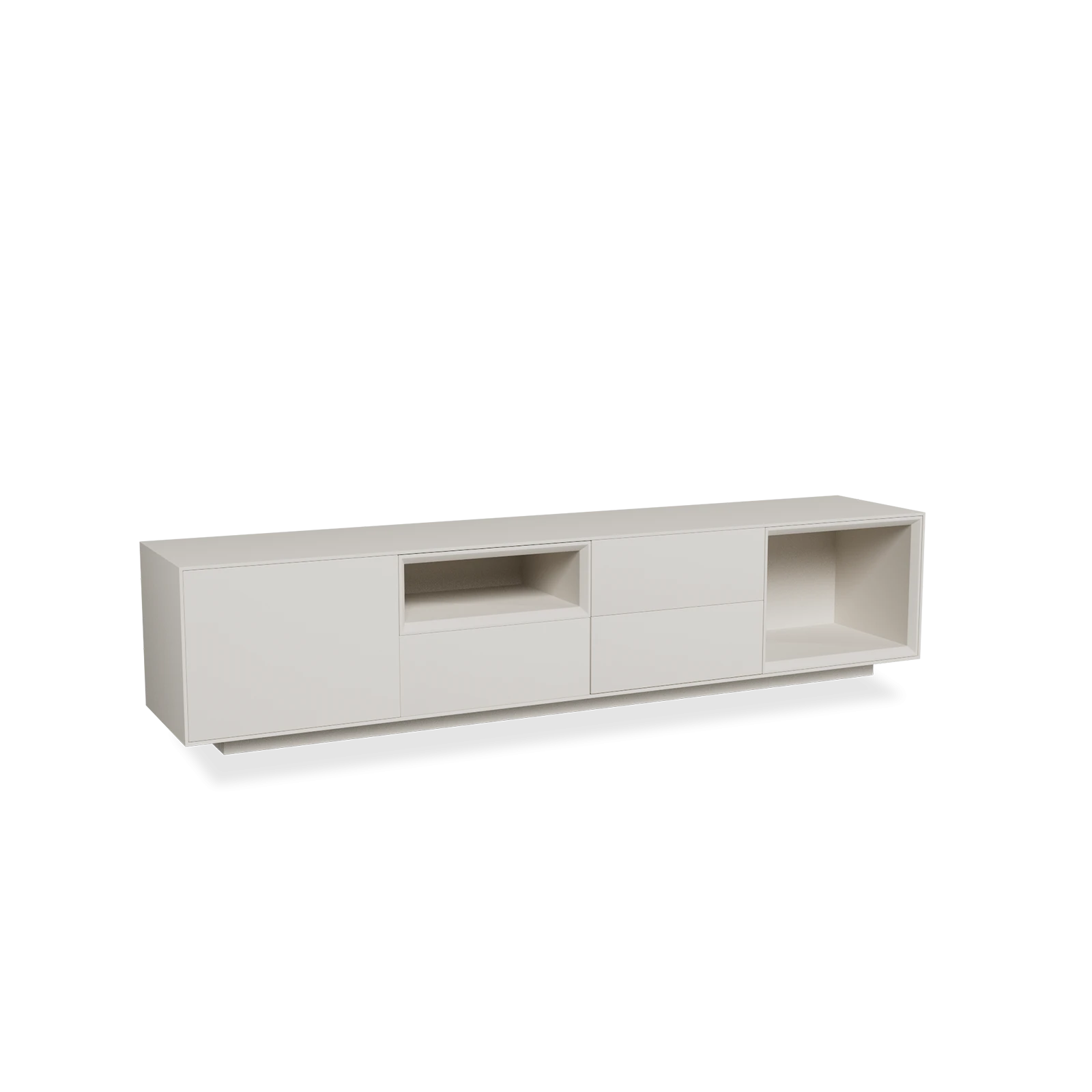 TV Meubel Pepper White 200cm Plint