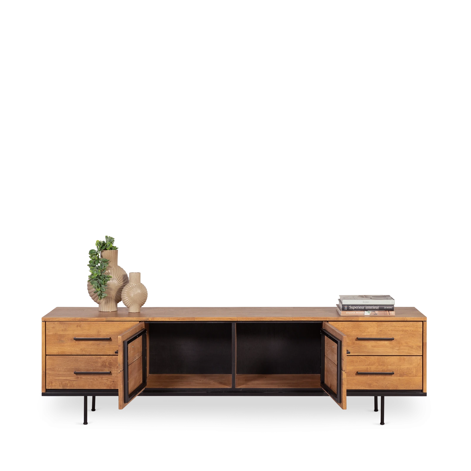 Tv meubel (210cm) Palma - Warmbrown