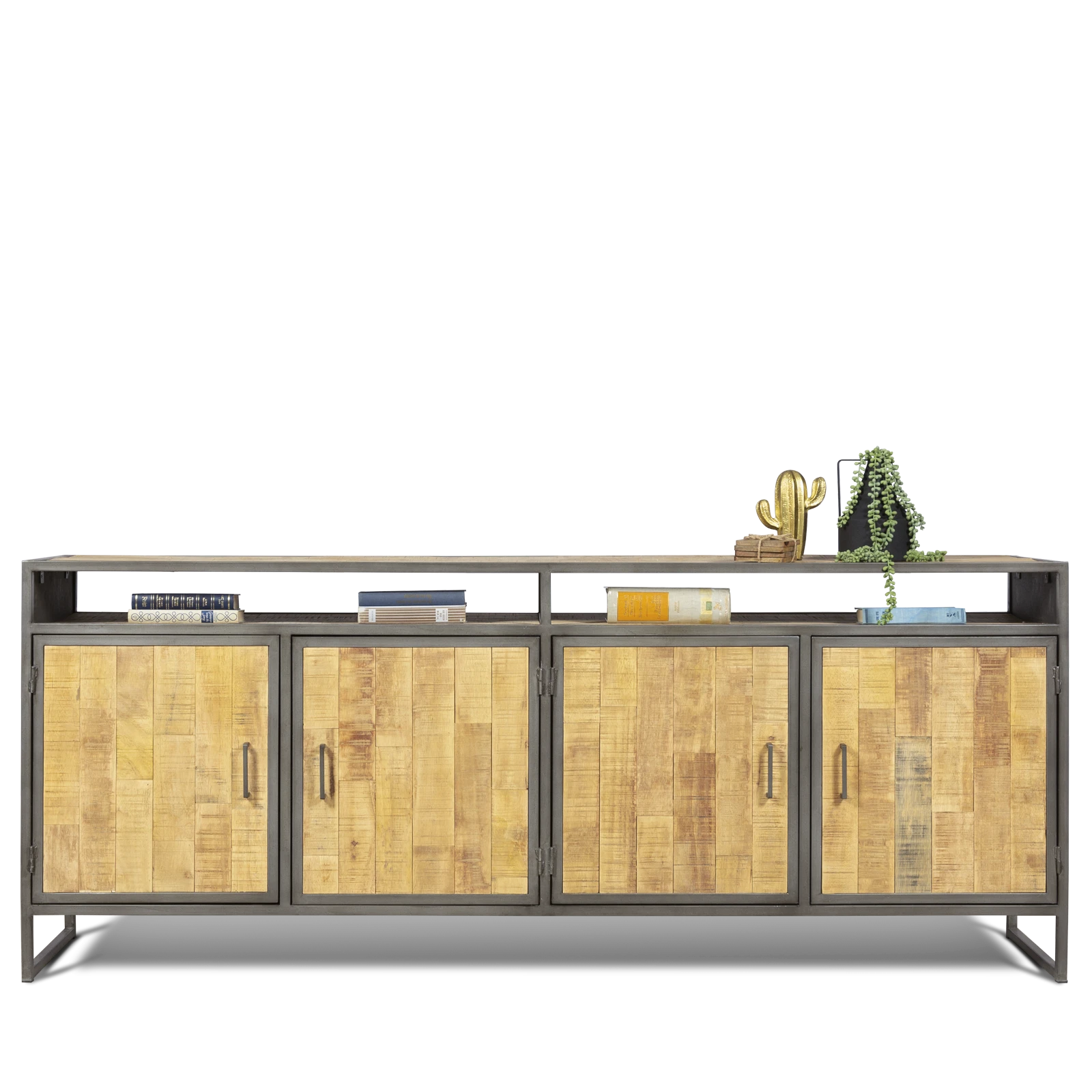 Dressoir (200cm) Breeze - Seasoned Brown