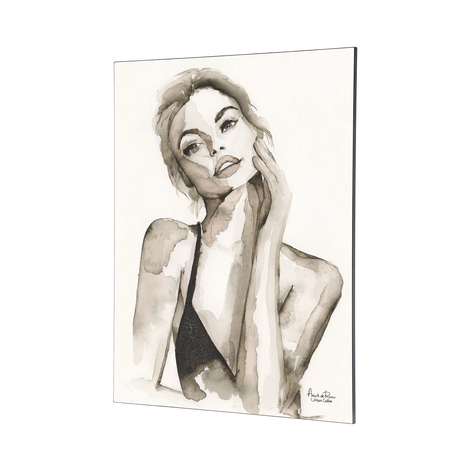 Wanddecoratie A Woman's Face (medium)
