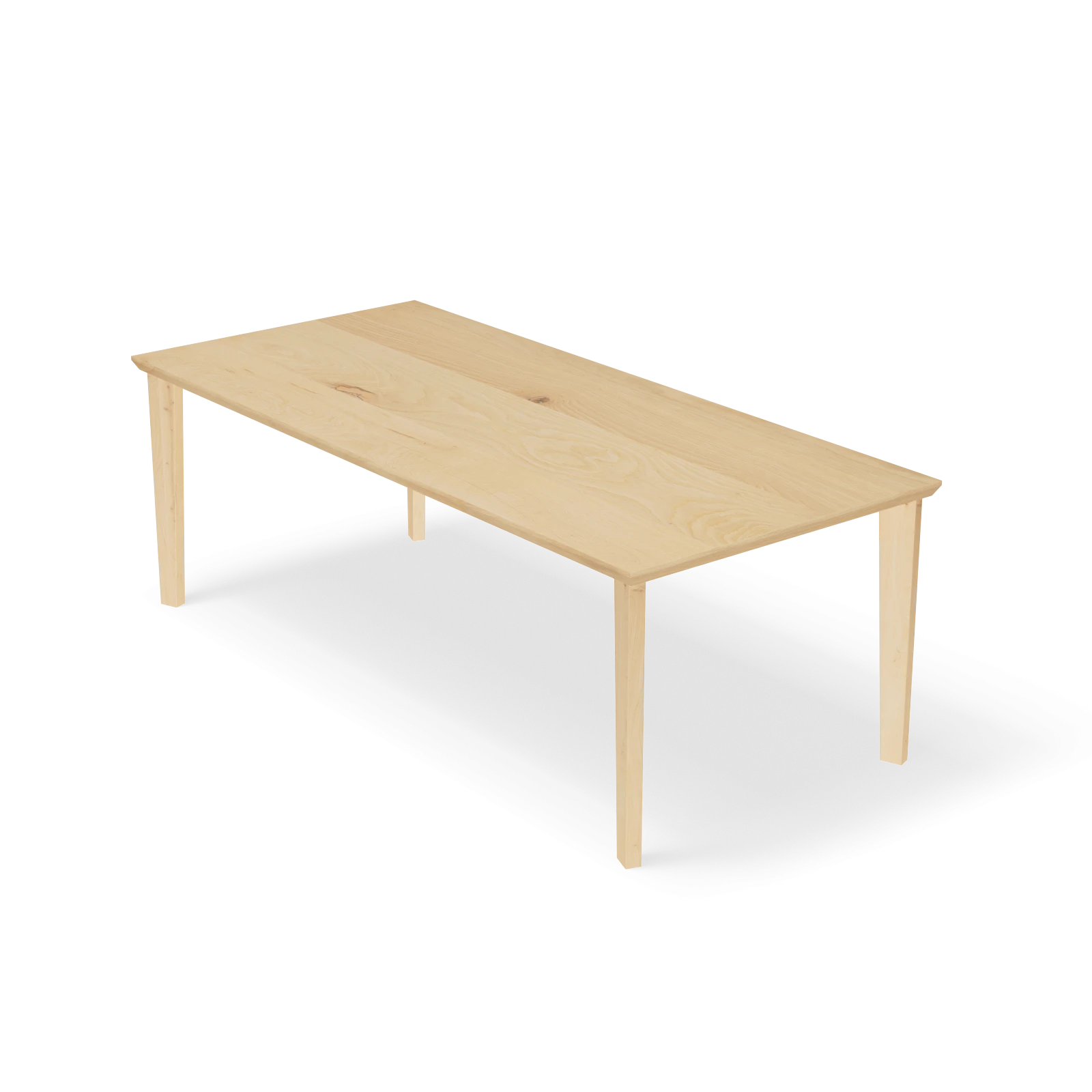 Eettafel Xavi - Rechthoek Nature White (220x100cm)