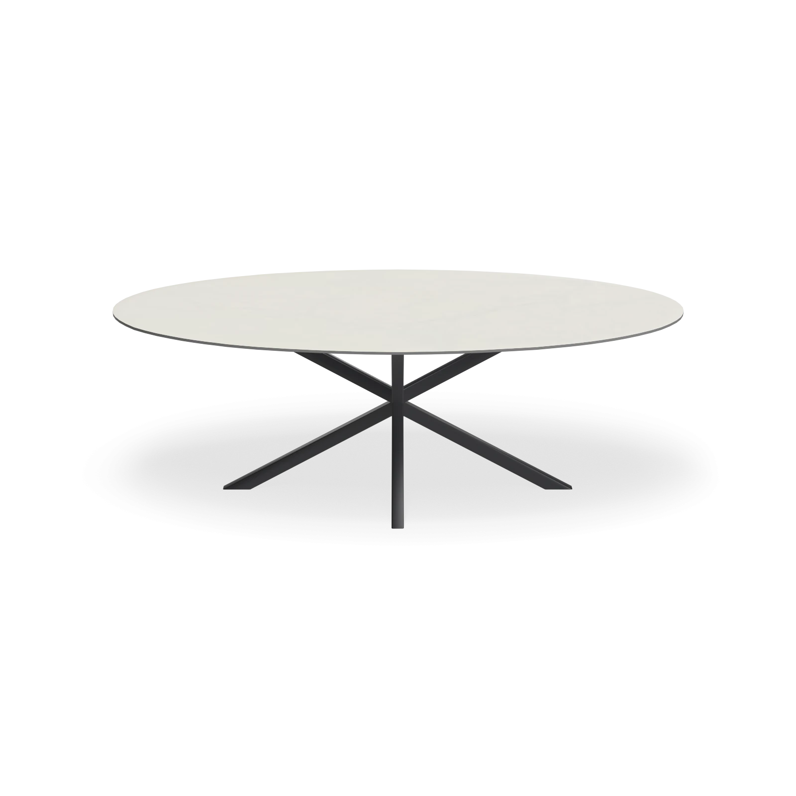 Eettafel North - Ovaal Keramiek Altissimo (220x110cm)