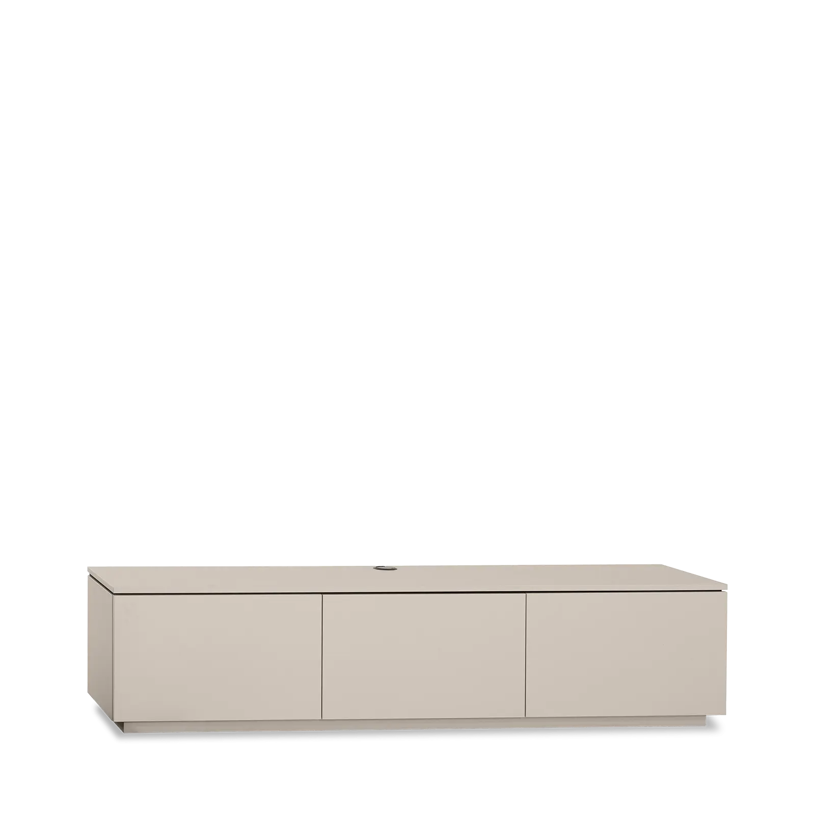 TV dressoir (Hoog - hangend - 3 klepdeuren) Lazzia - Ivory