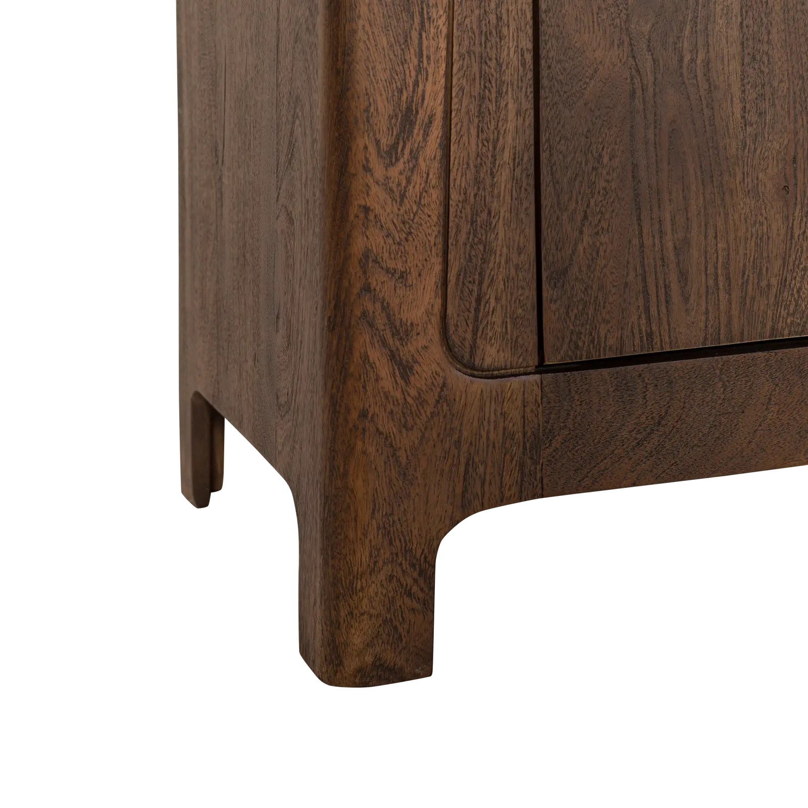 Dressoir Latara - 200 cm - Mangohout Cacao Bruin - 4 deuren