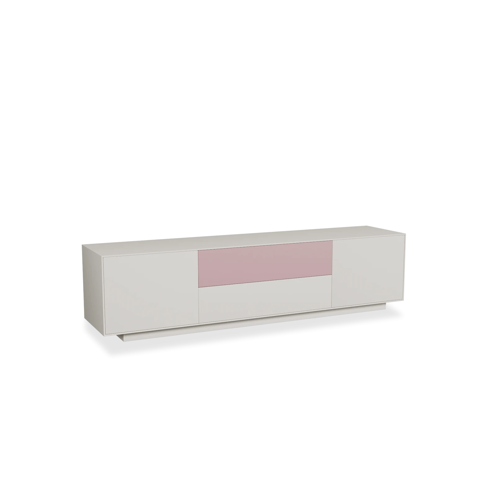 TV Meubel Pepper White 180cm Plint
