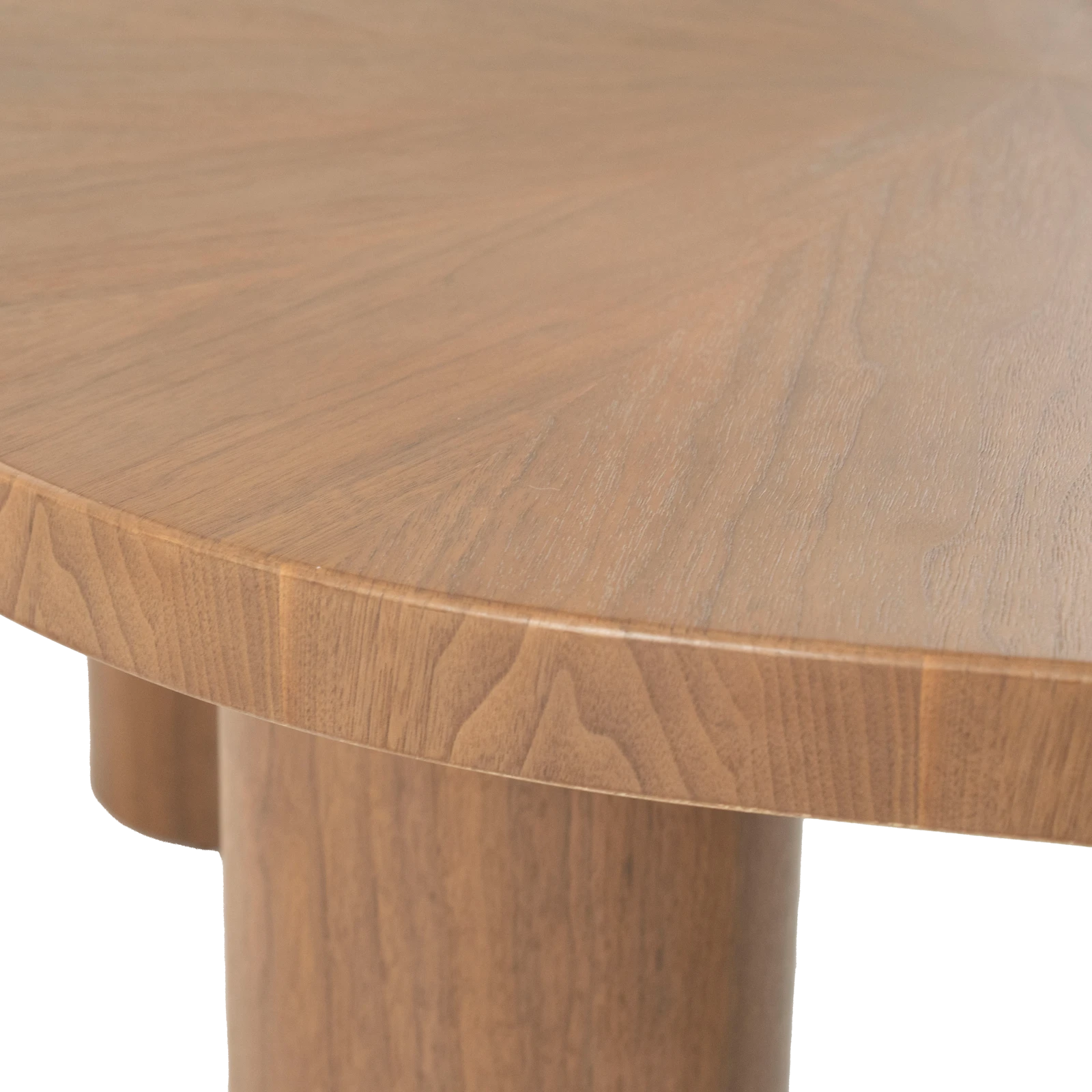 Eettafel (215x110cm) Bobbie - Lichtbruin