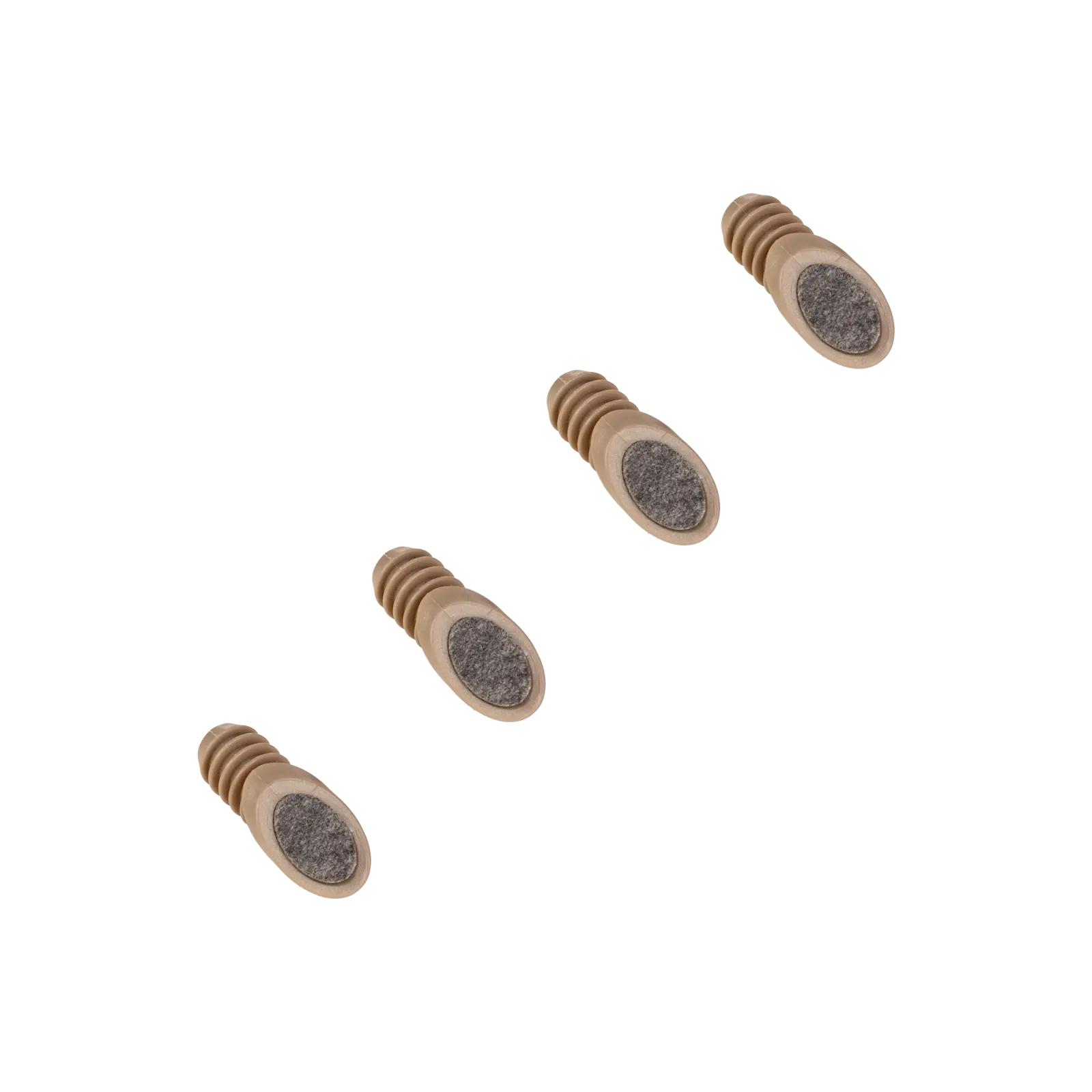 Dop (set van 4) Poot E - Echo - Taupe