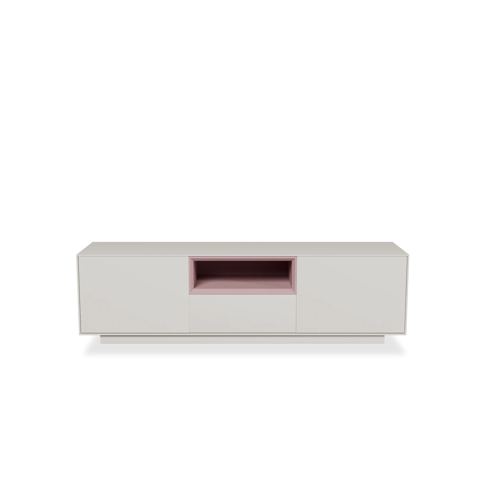 TV Meubel Pepper White 160cm Plint