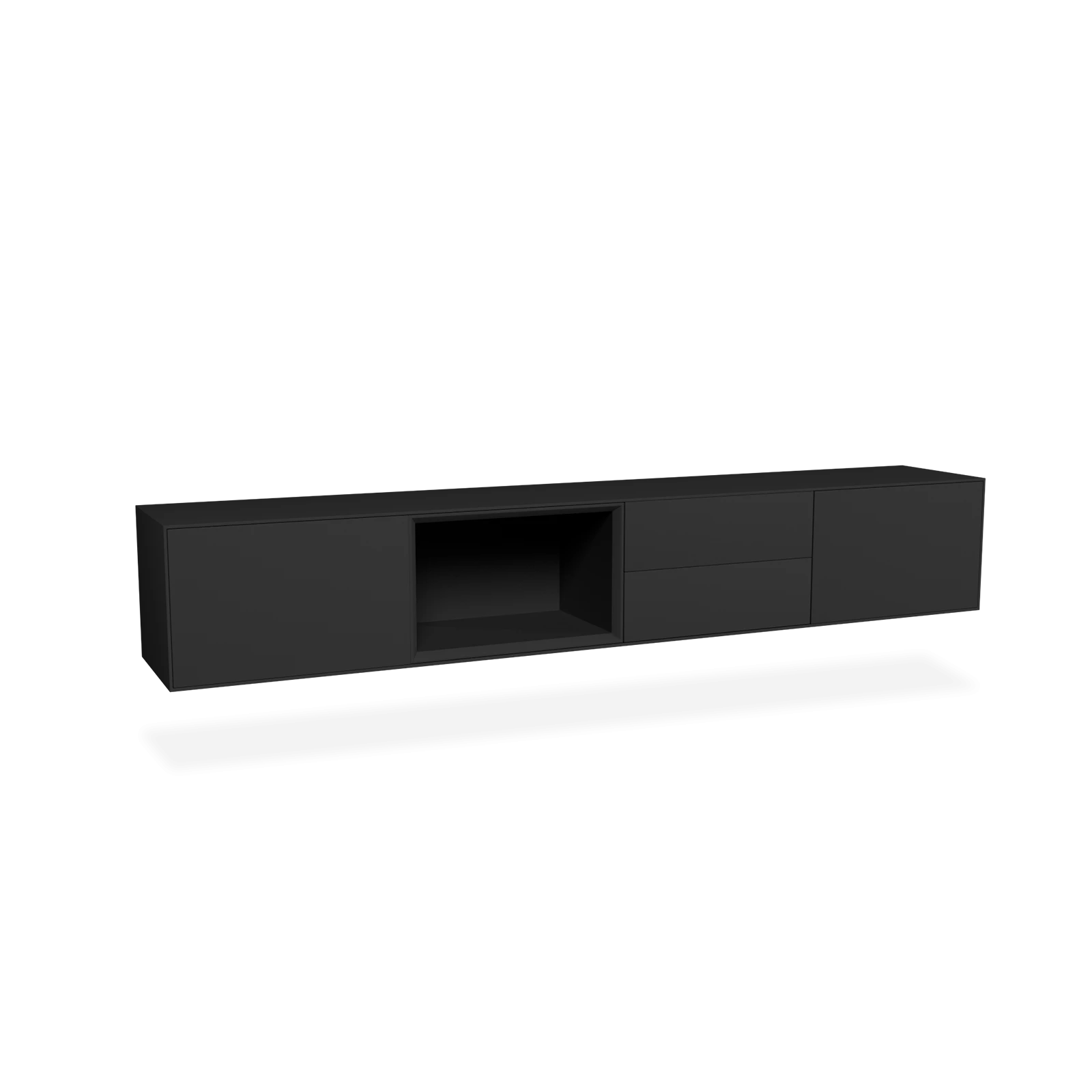 TV Meubel Black 240cm Zwevend