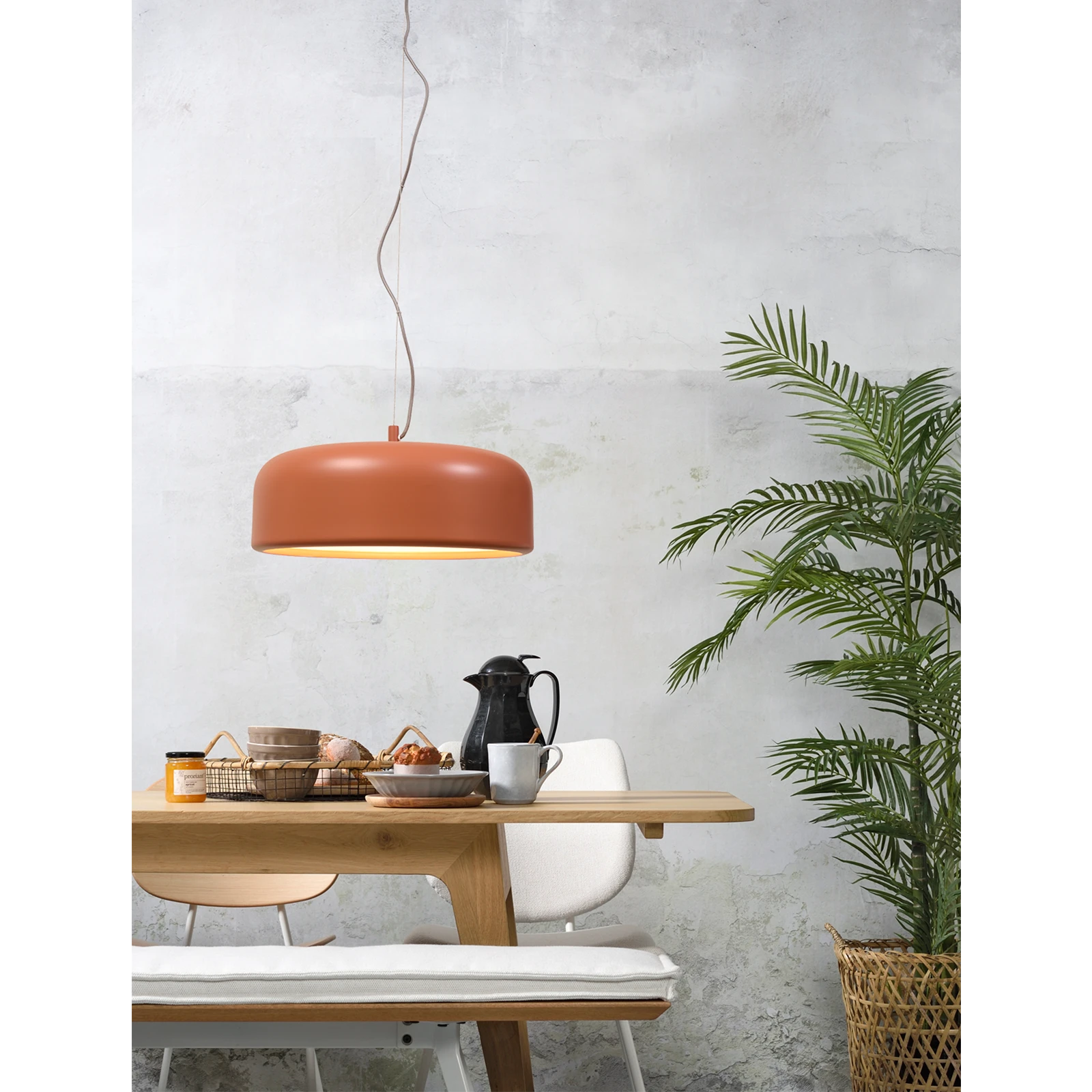 Hanglamp Marseille (17,5x48,5cm) Terra