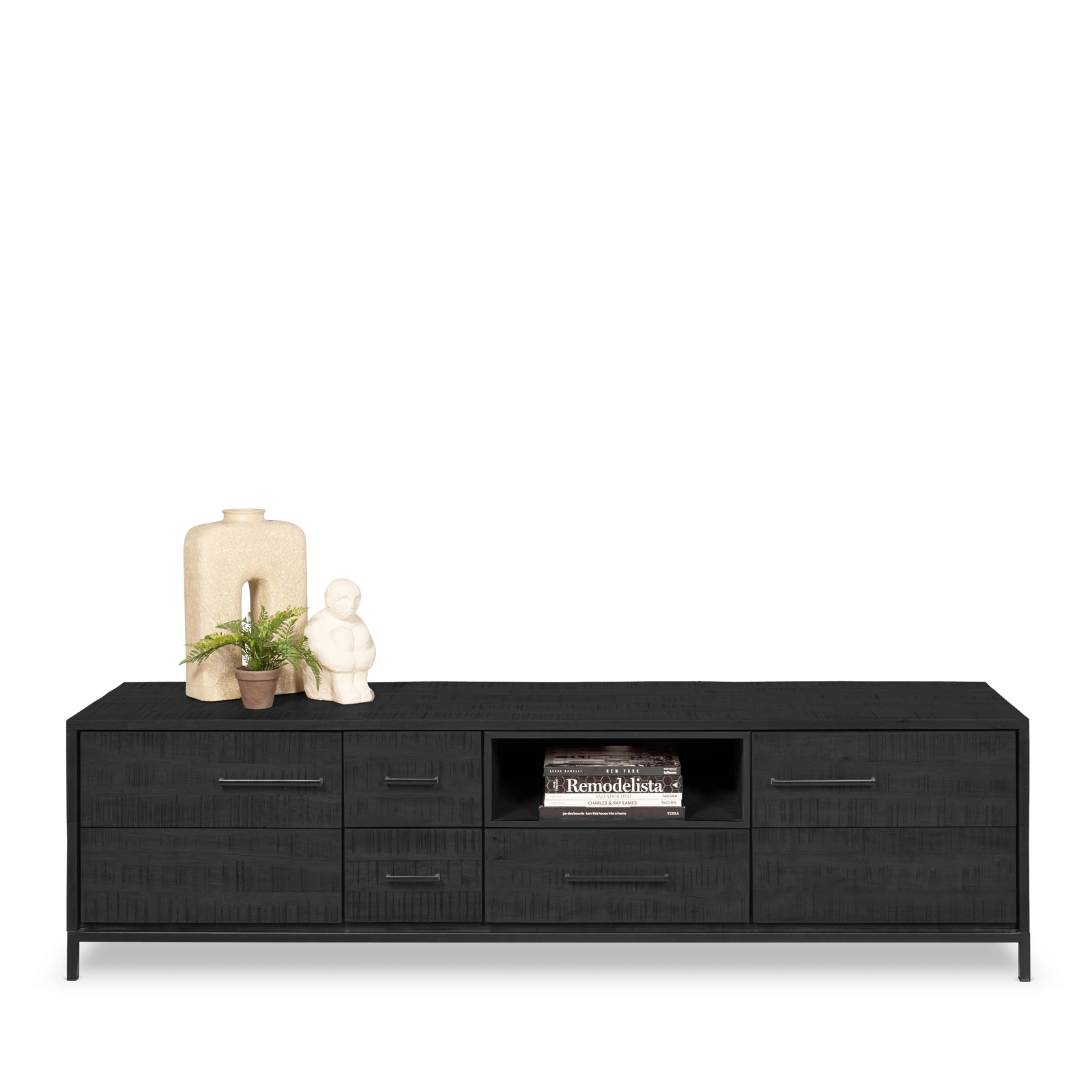 Tv meubel (185cm) Panama - Zwart