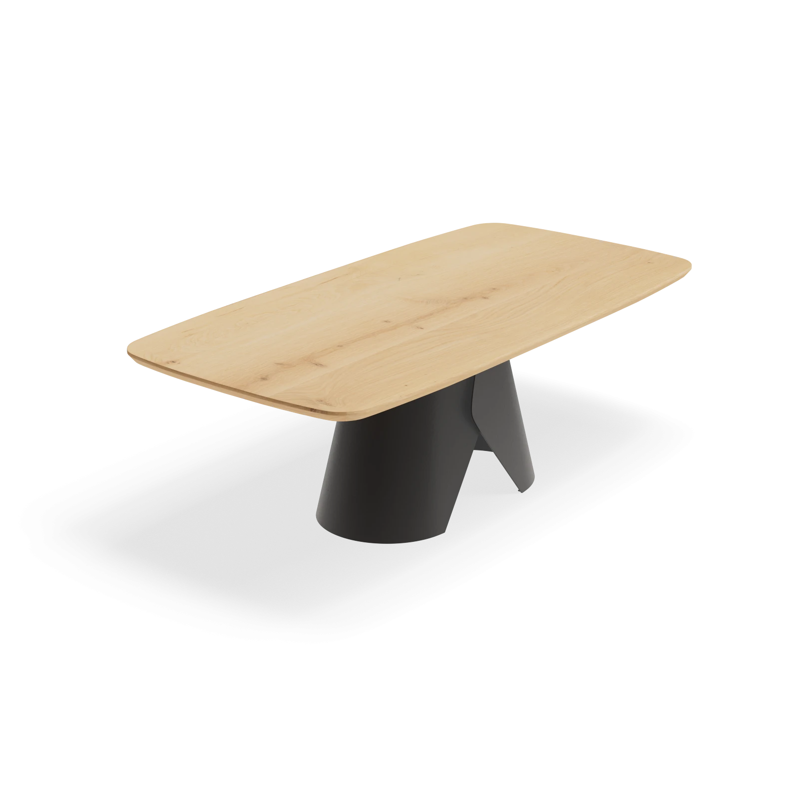 Eettafel Folded - Deens Ovaal Nature White (220x110cm)