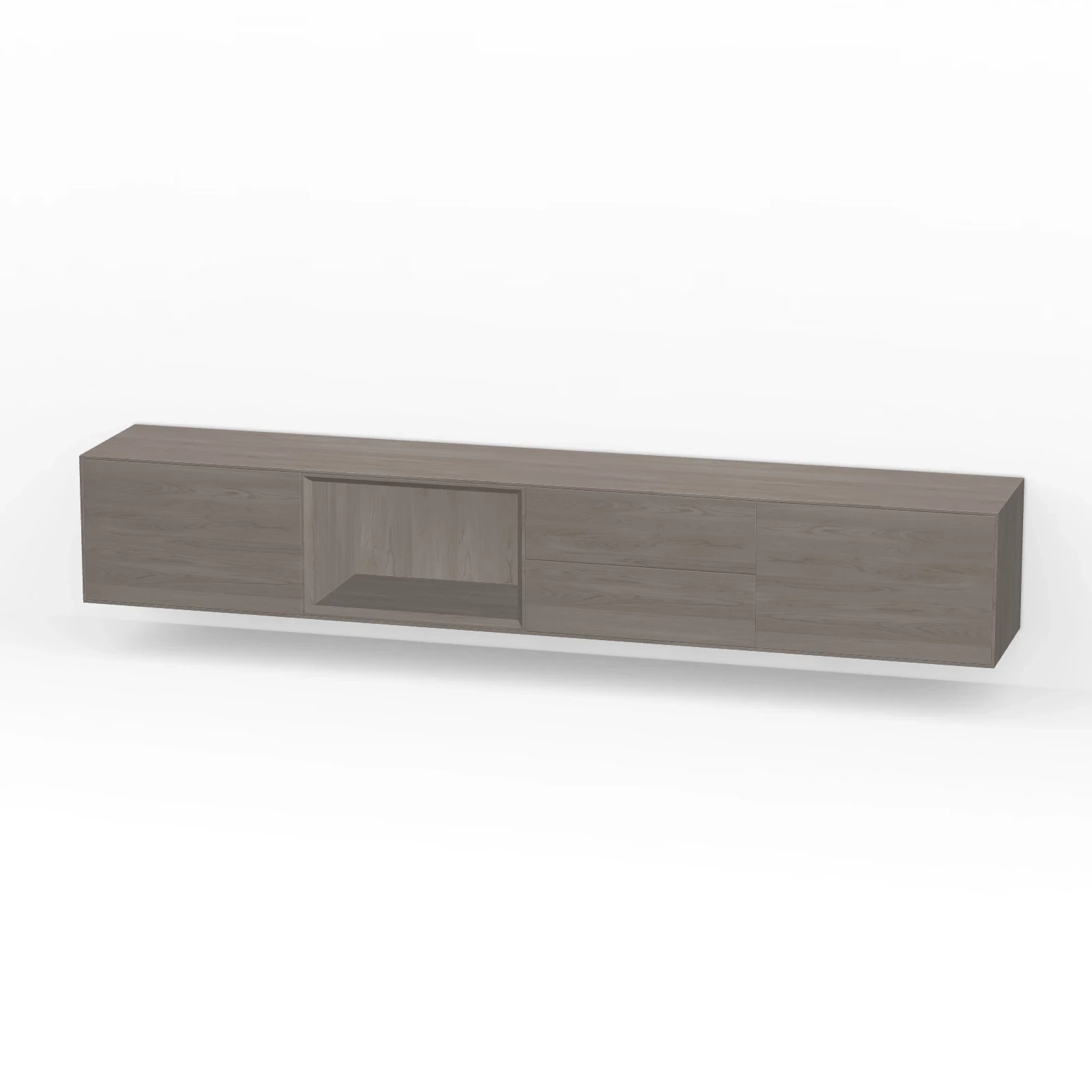 TV Meubel Mice Grey 240cm Zwevend