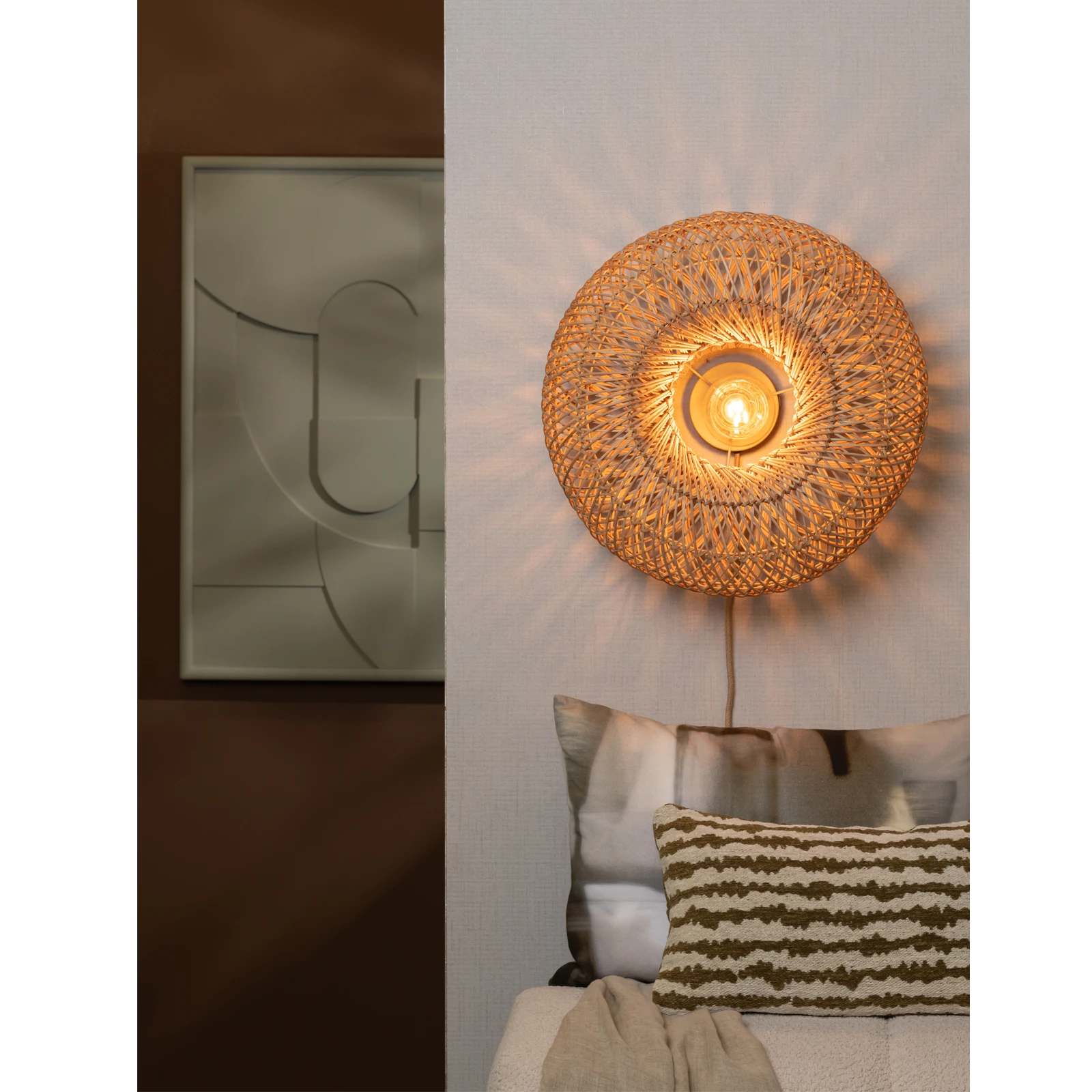 Wandlamp Arizona (?50cm) naturel