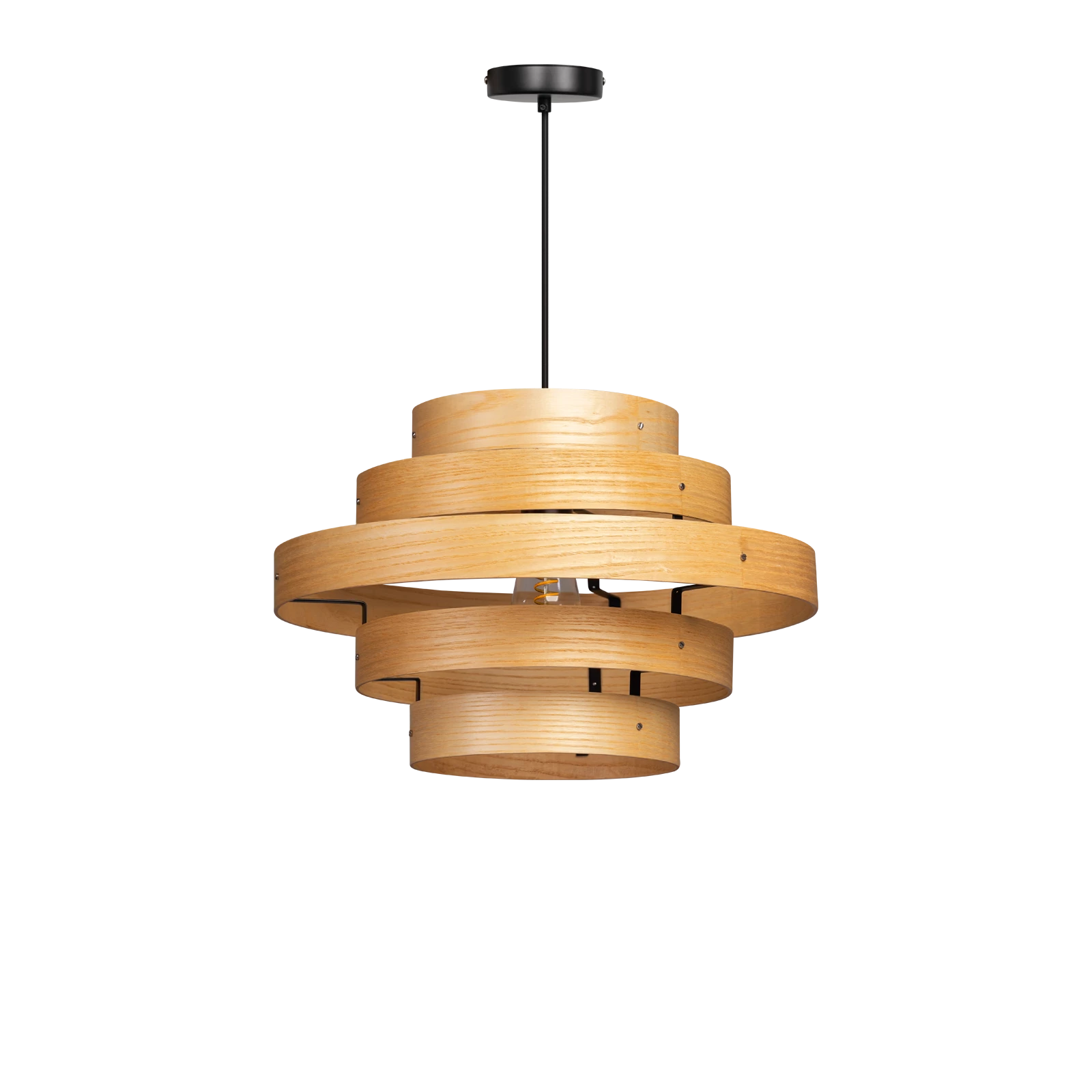 Hanglamp (5 rings) Oaknut