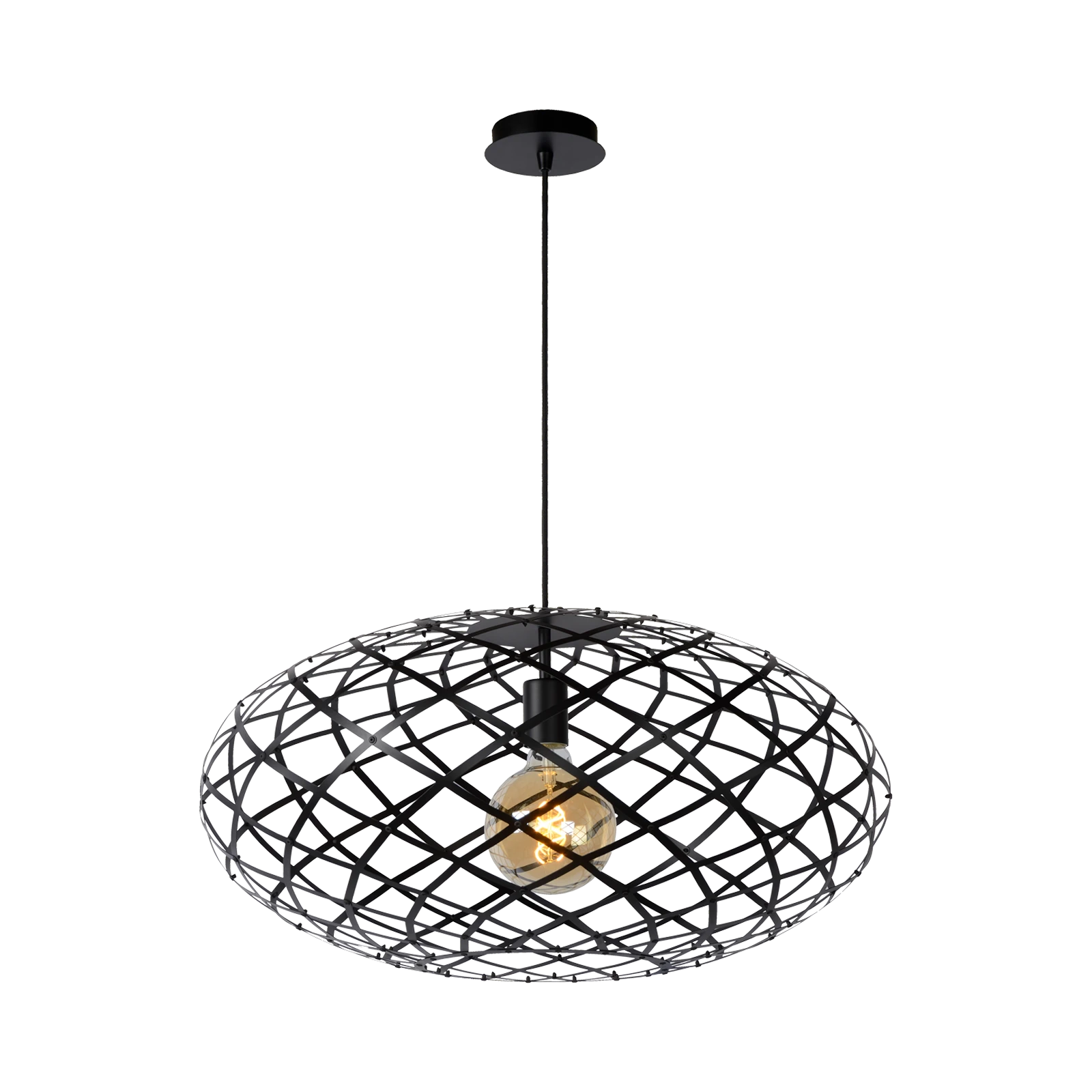 Hanglamp (65cm) Wolfram - Zwart