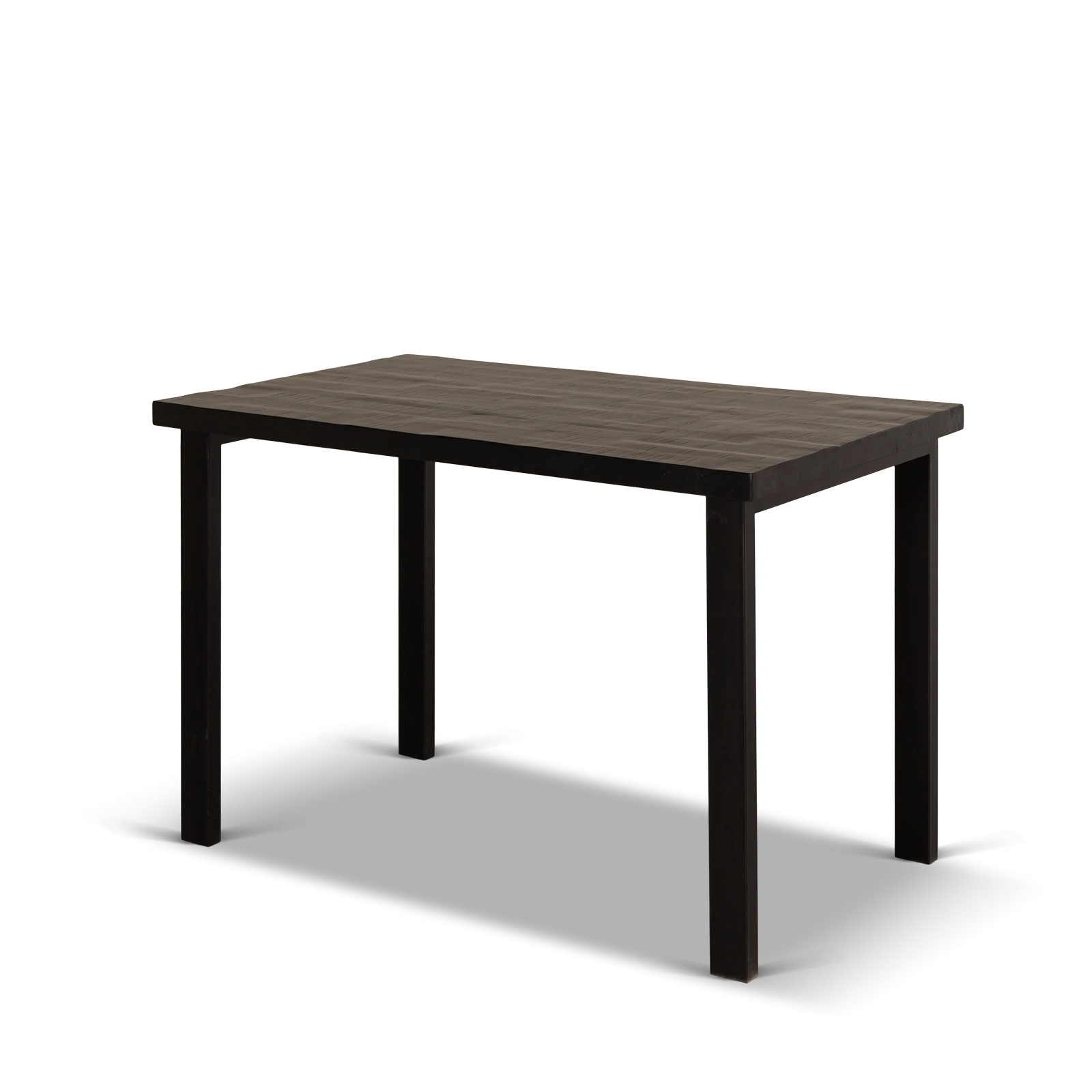 Bartafel (140x80cm) Steelwood - Zwart