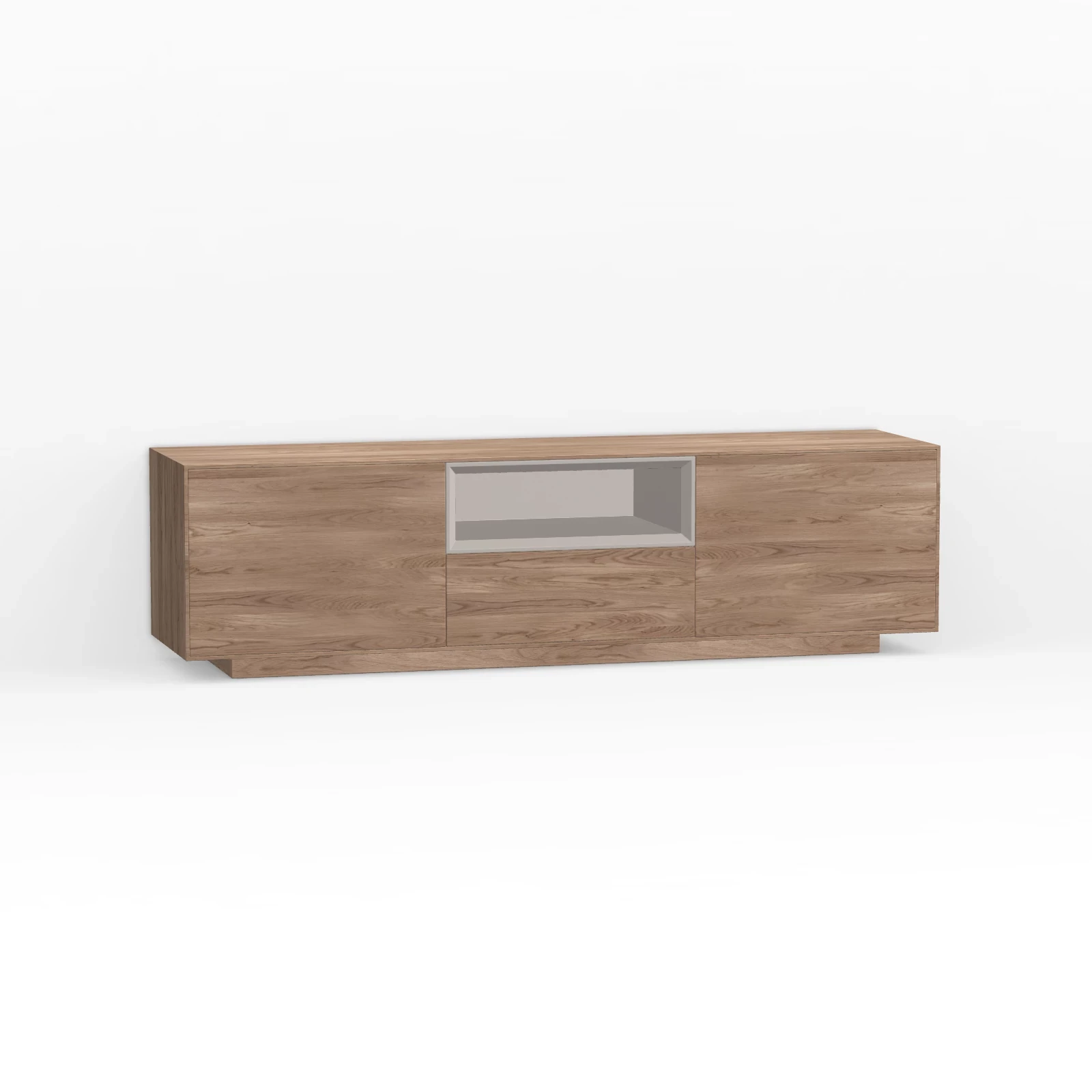 TV Meubel Kiezel 160cm Plint