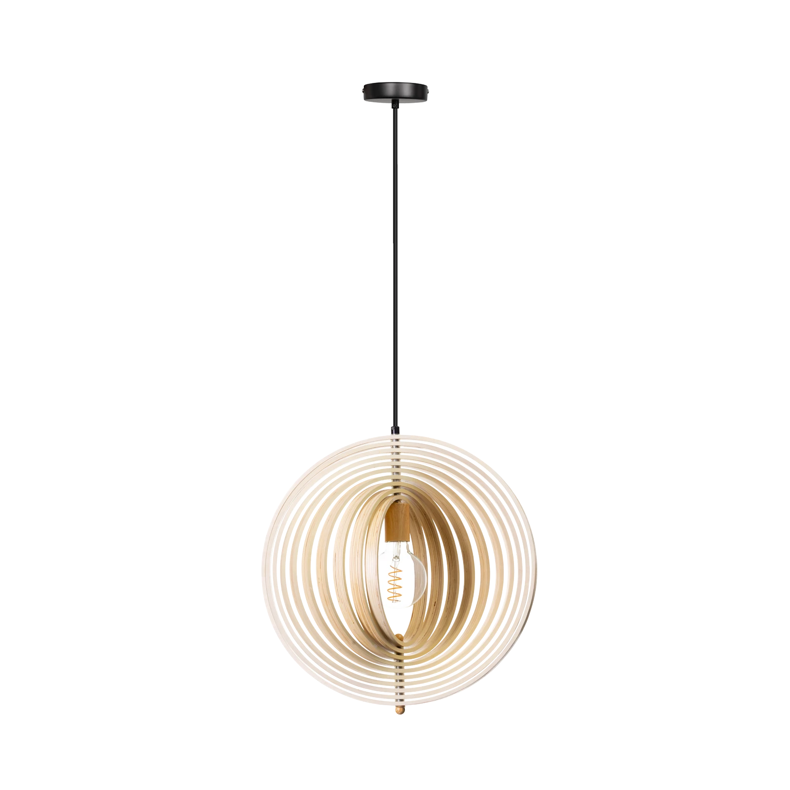 Hanglamp Woody (43,5cm) naturel