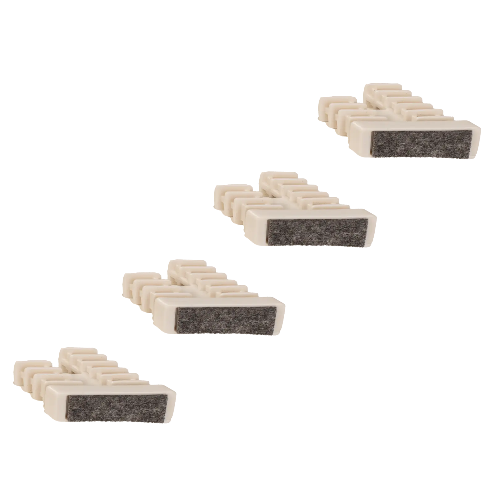 Dop (set van 4) Poot C - Caprice - Pepper White