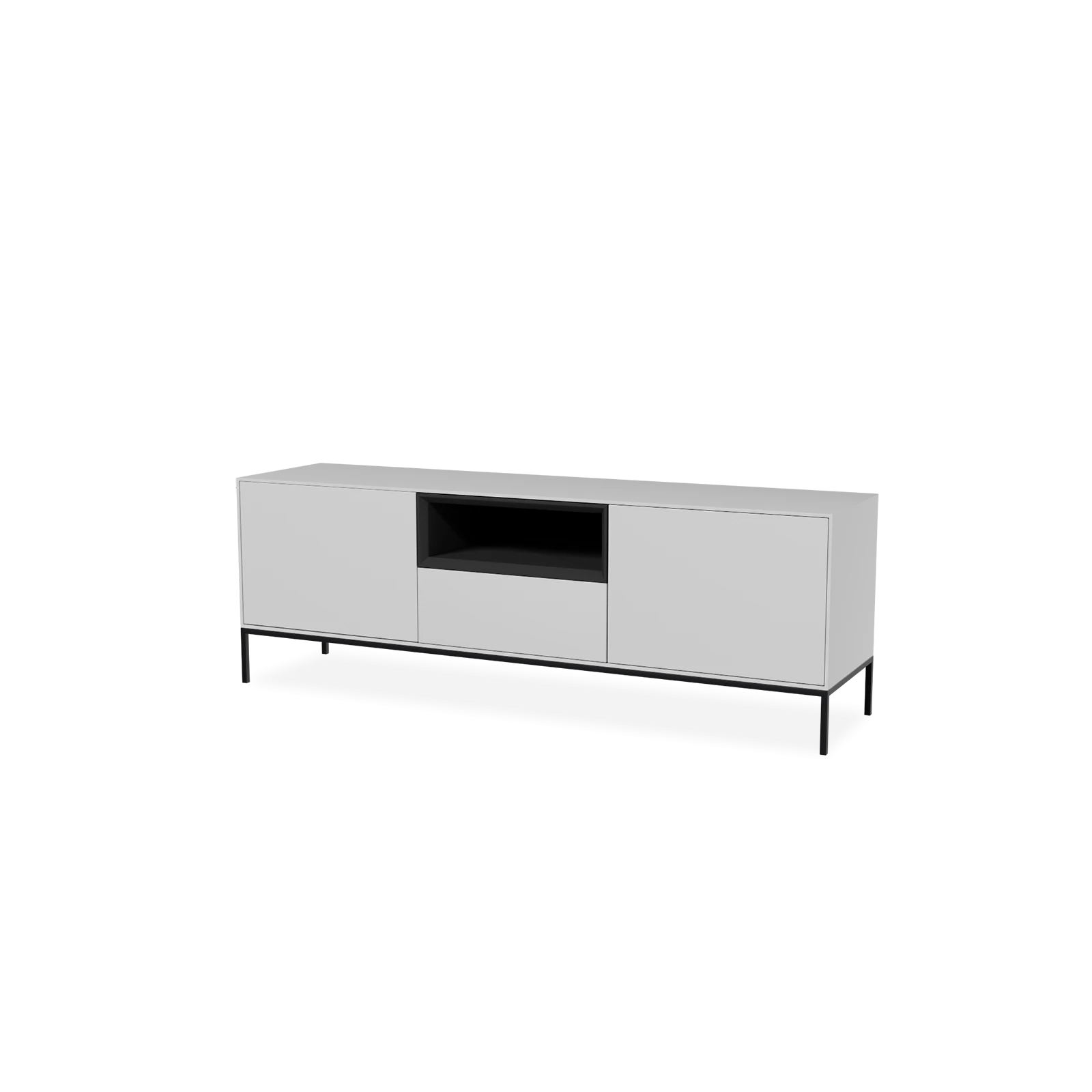 TV Meubel Tele Grey 160cm Poot