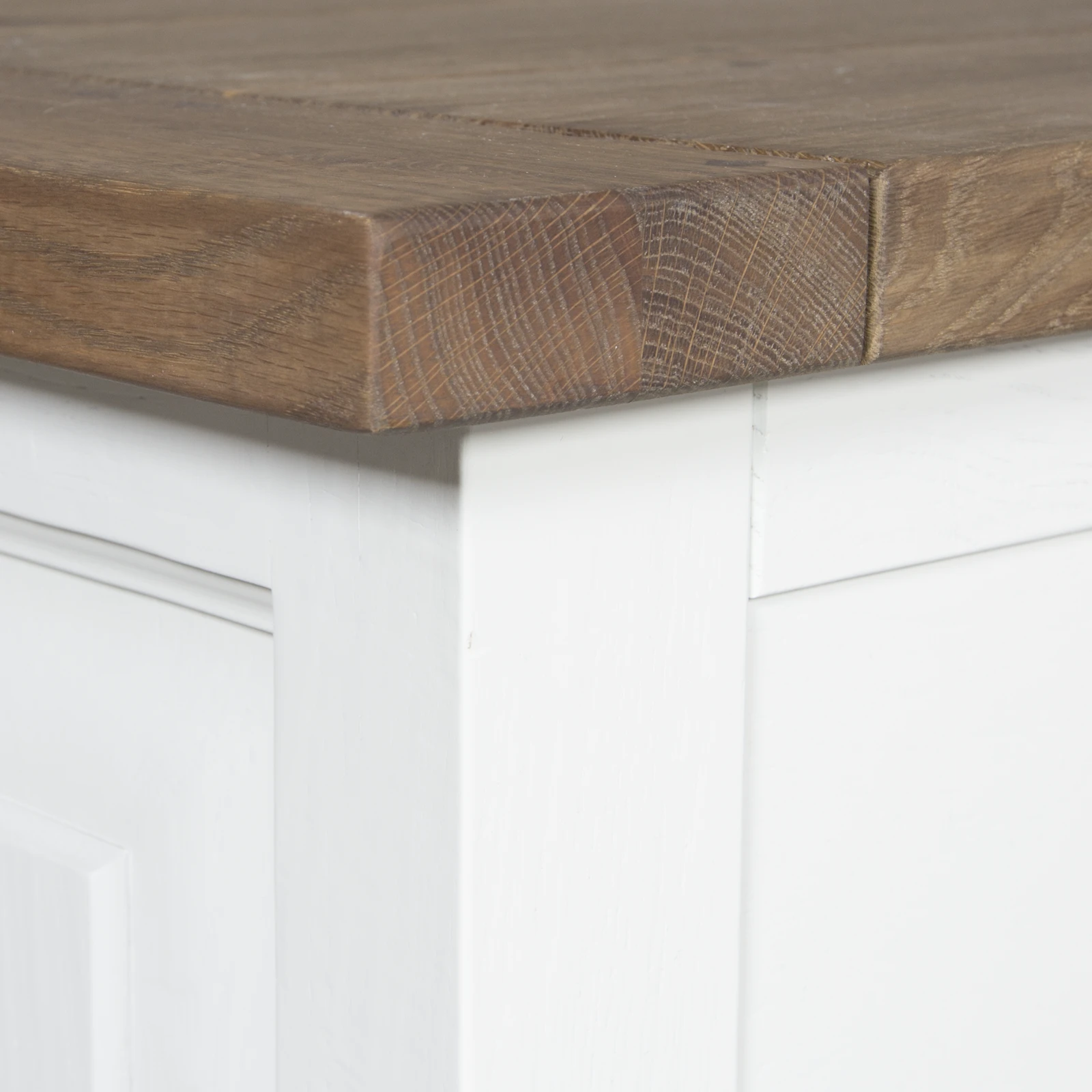 Dressoir (180cm) Silvercreek - Combi Verweerd/RAL9010