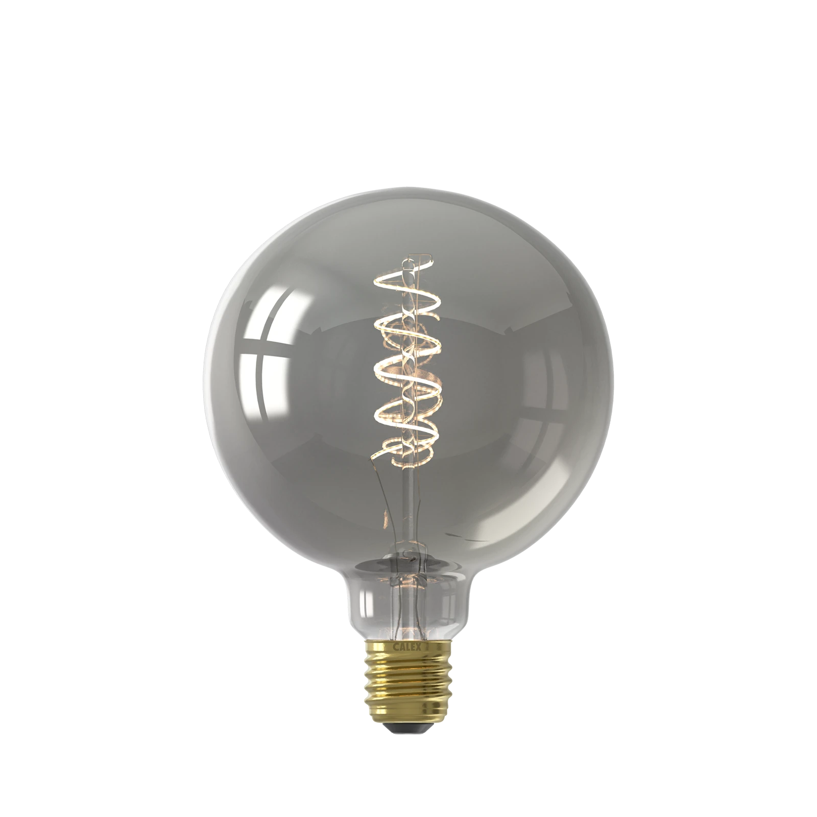 Lichtbron Flex Globe (172x125mm) titanium E27