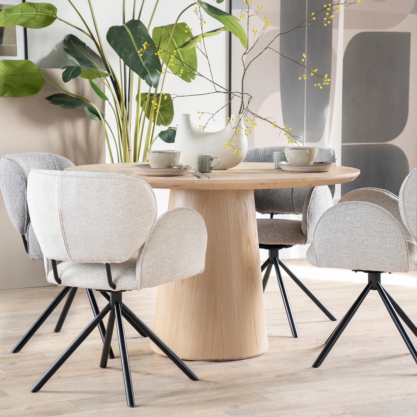 Eettafel (130cm) Nola