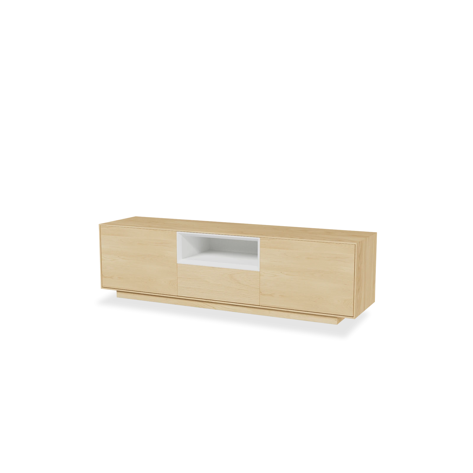 TV Meubel Nature White 160cm Plint
