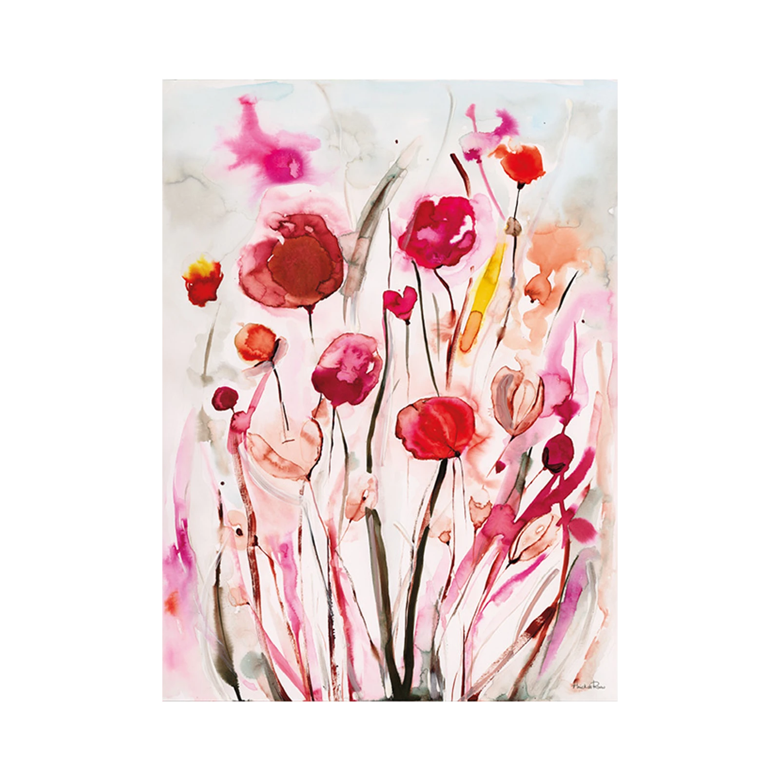 Wanddecoratie 145x110 Spring Flowers (medium)
