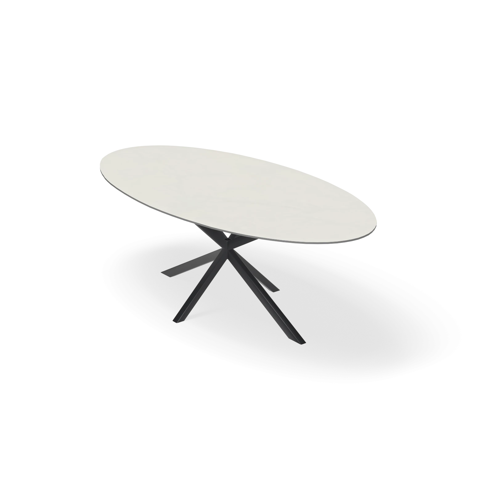 Eettafel North - Ovaal Keramiek Altissimo (220x110cm)