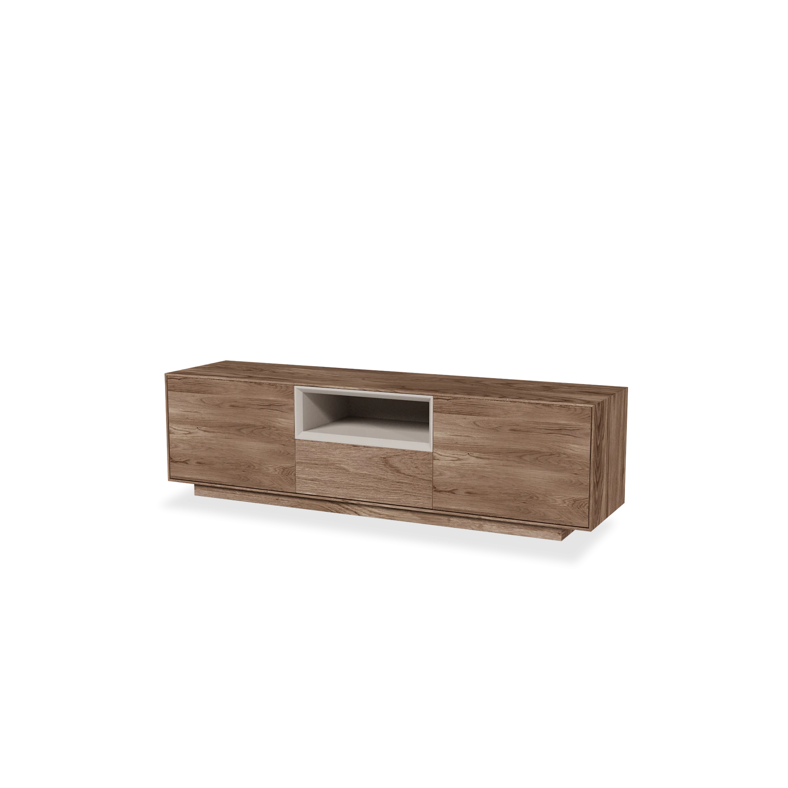 TV Meubel Kiezel 160cm Plint