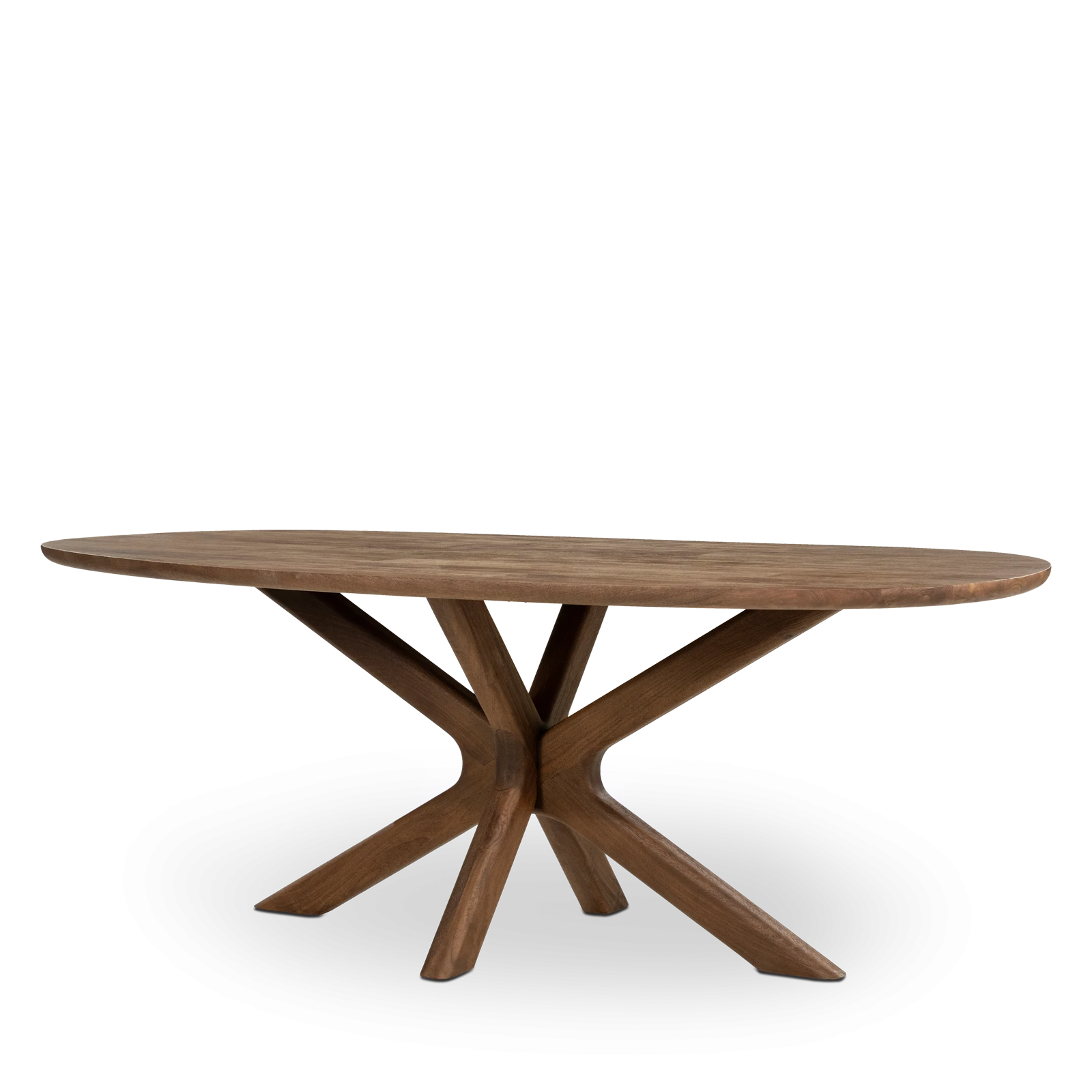 Eettafel (210x110cm) Tycho - Lichtbruin