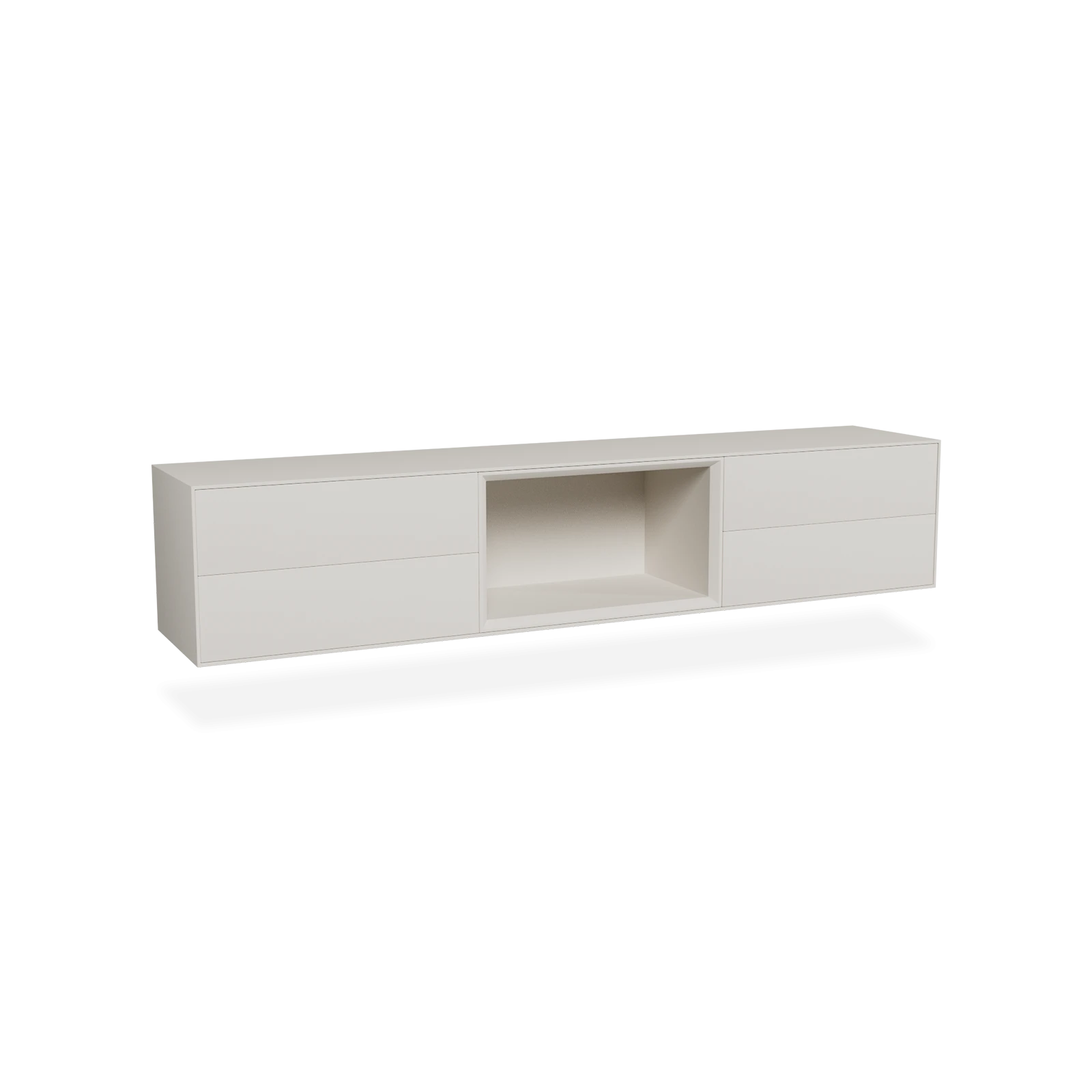 TV Meubel Pepper White 200cm Zwevend