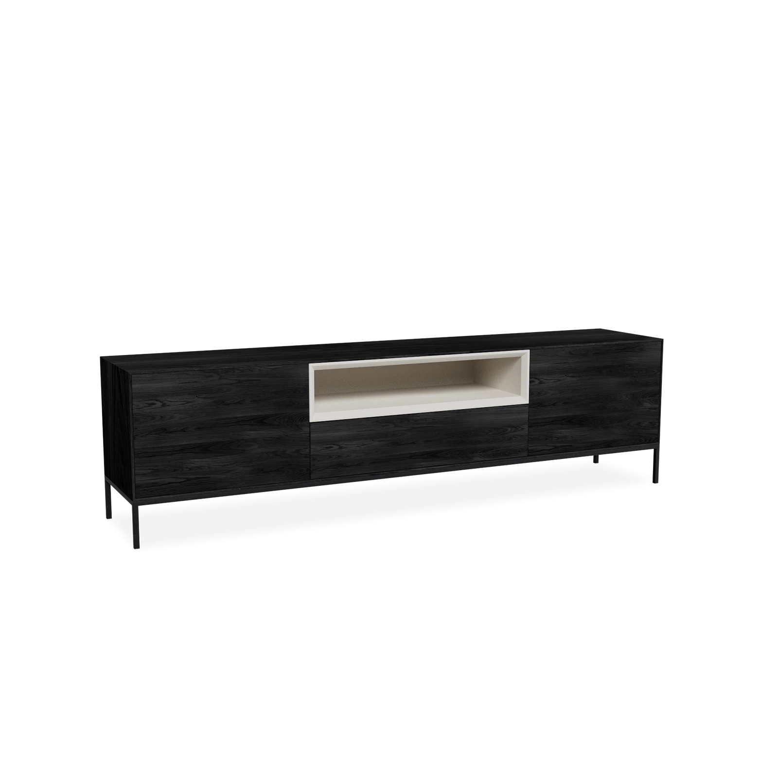 TV Meubel Black Sky 200cm Poot