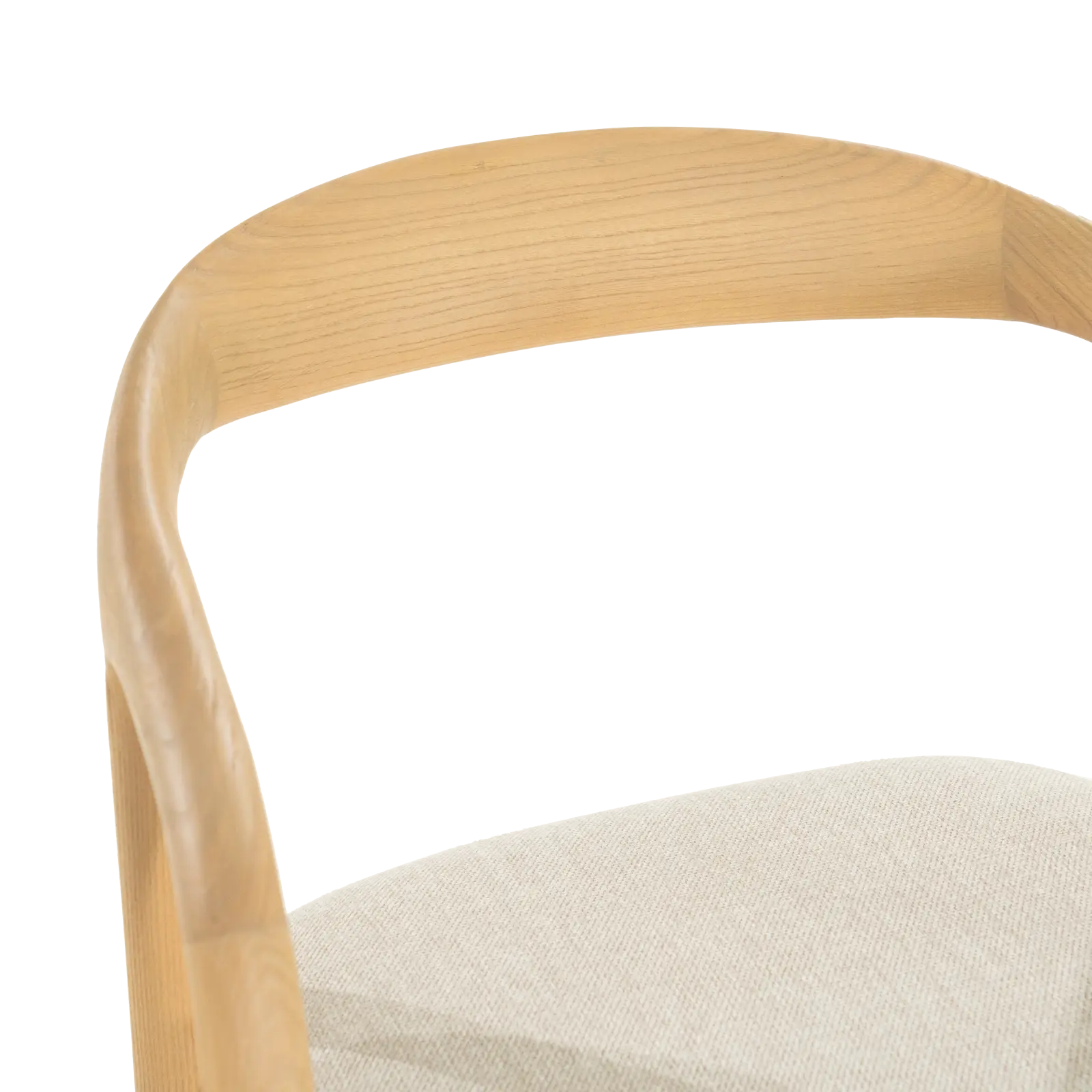 Barstoel Rayven - zithoogte 75 cm - Essenhout Naturel