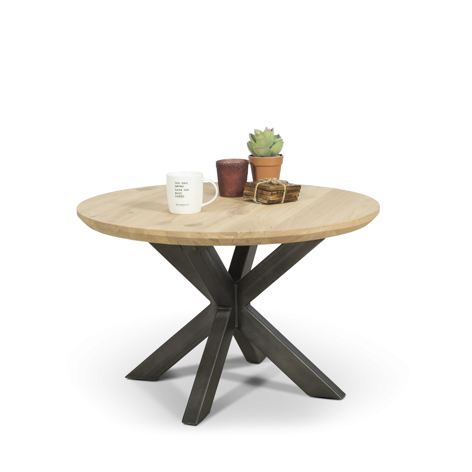 Salontafel, diameter 75cm milton & oldbrook, almeria
