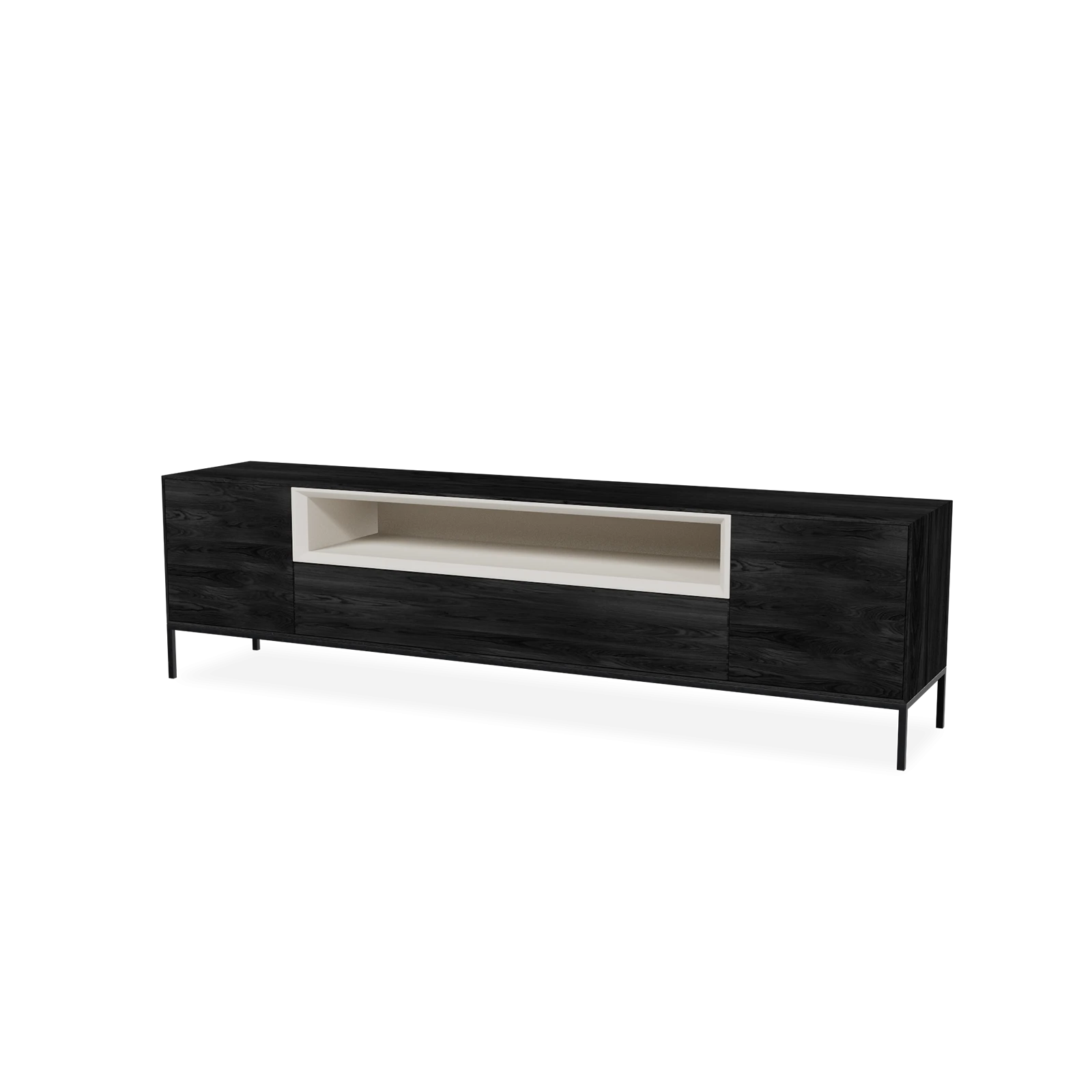 TV Meubel Black Sky 200cm Poot